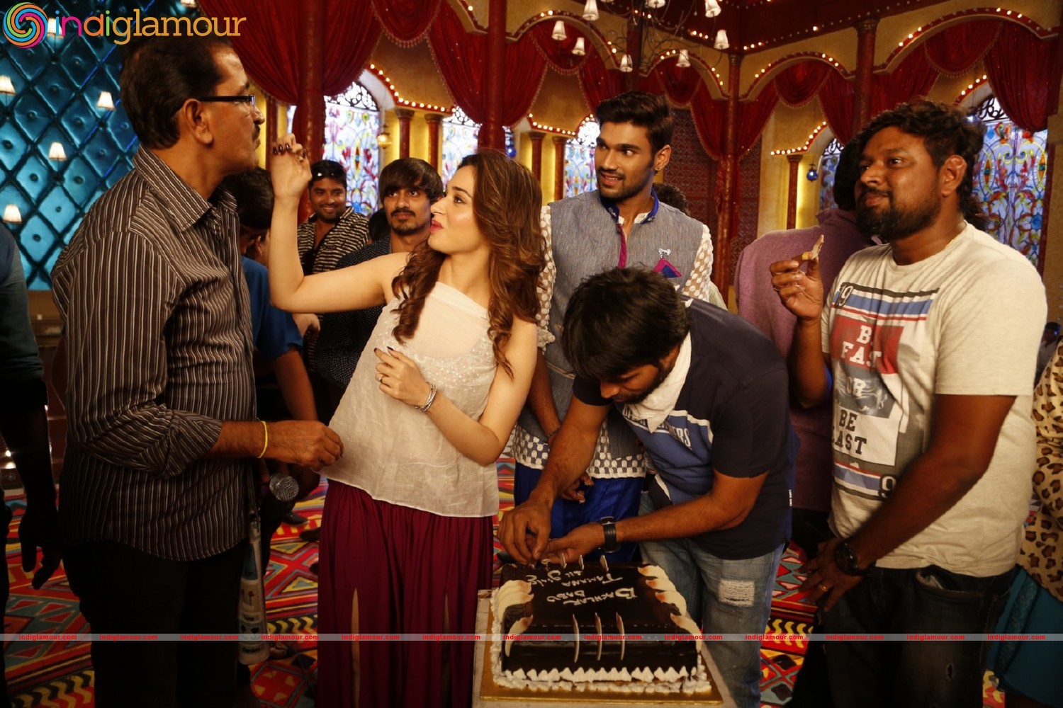 Speedunnodu Working Stills Event hd photo