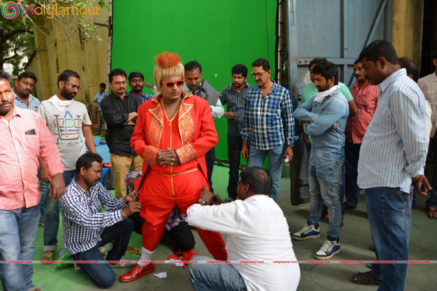 Speedunnodu Working Stills Event hd photo