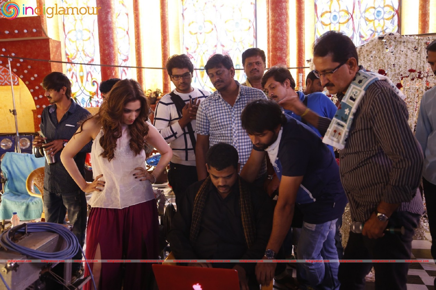 Speedunnodu Working Stills Event hd photo