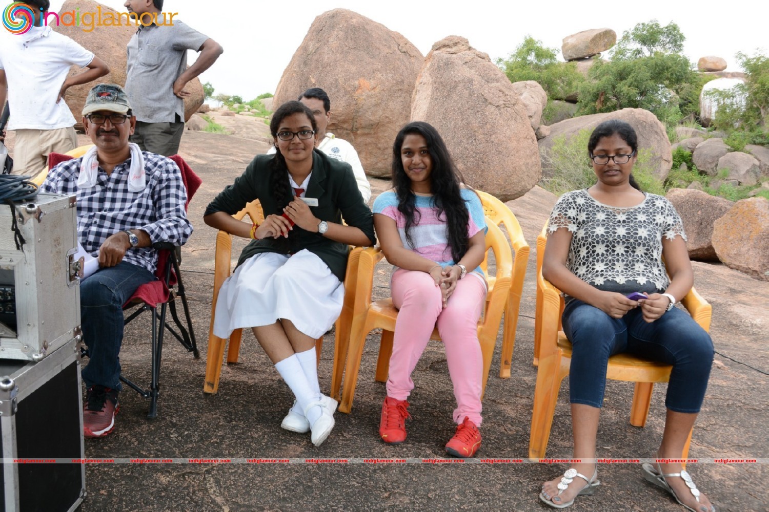 Speedunnodu Working Stills Event hd photo