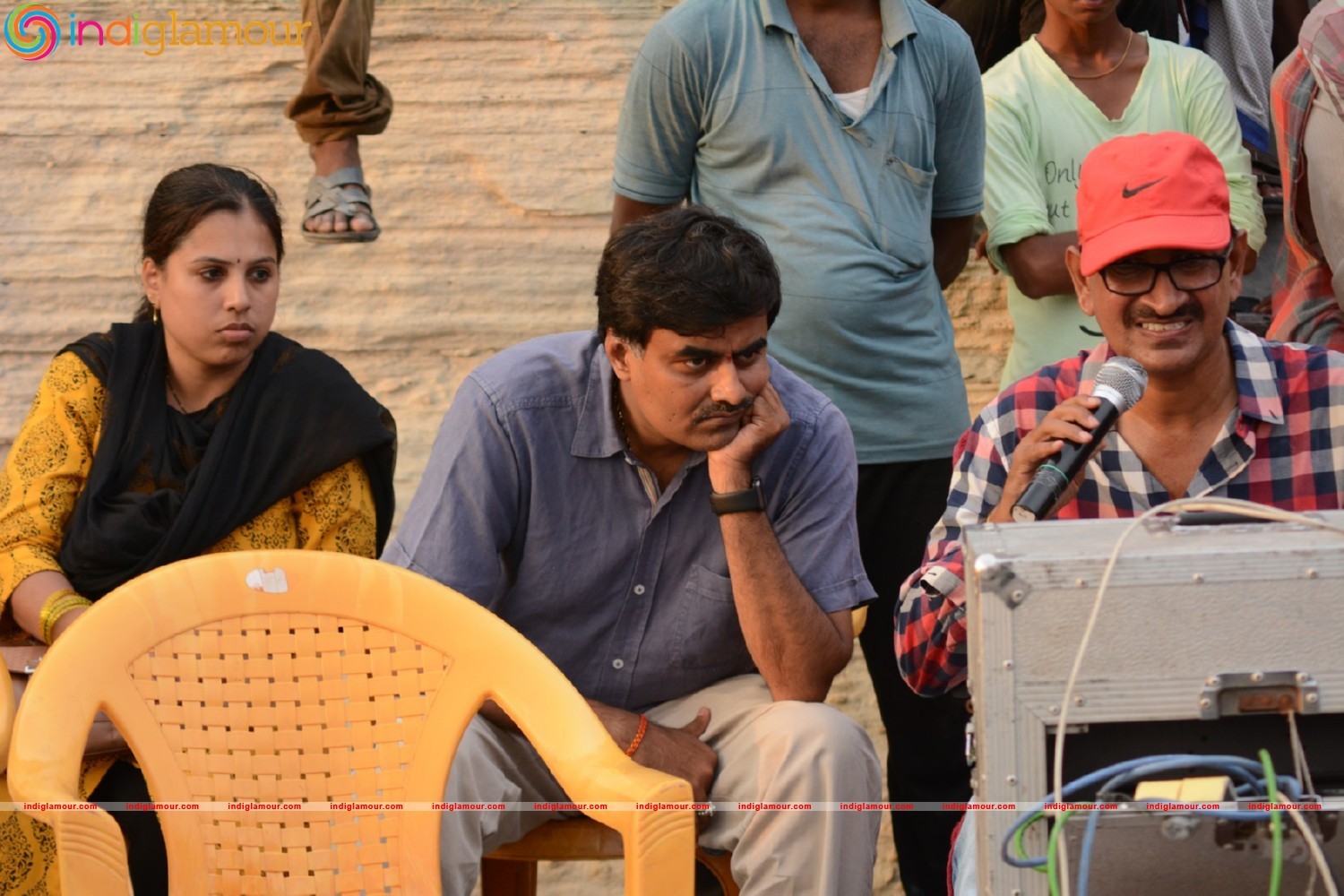 Speedunnodu Working Stills Event hd photo