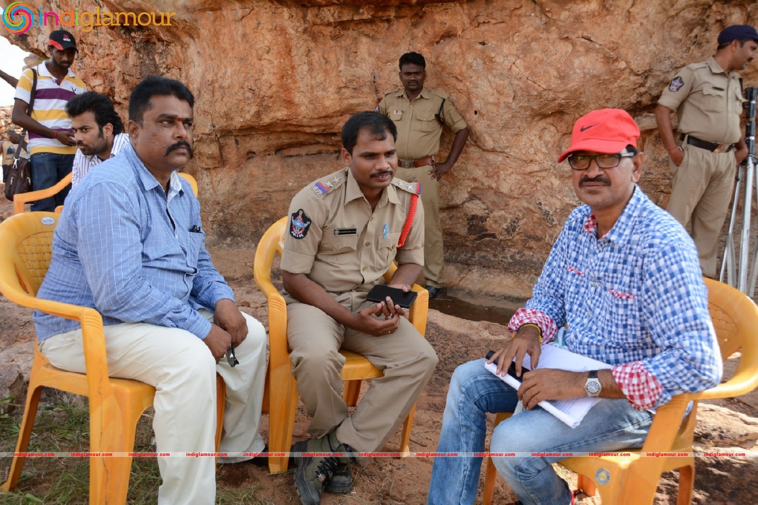 Speedunnodu Working Stills Event hd photo
