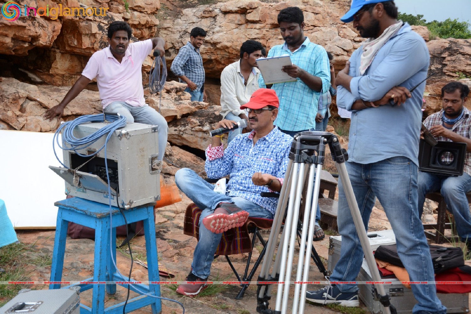 Speedunnodu Working Stills Event hd photo