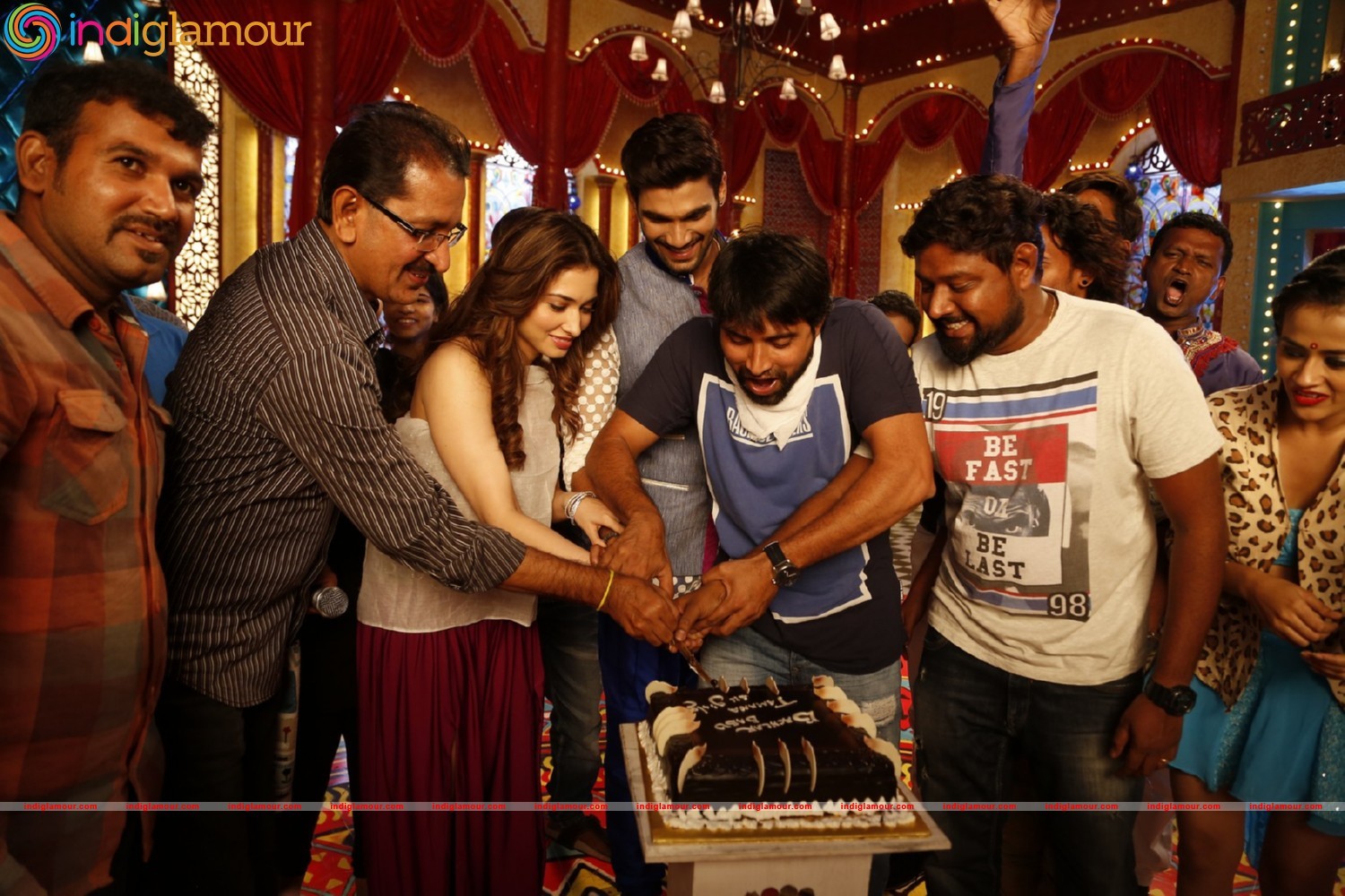 Speedunnodu Working Stills Event hd photo
