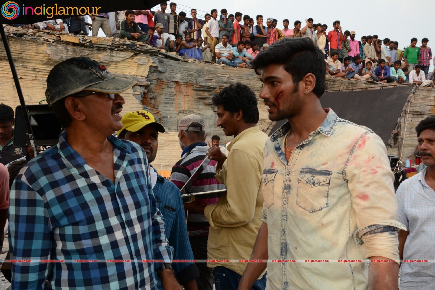 Speedunnodu Working Stills Event hd photo