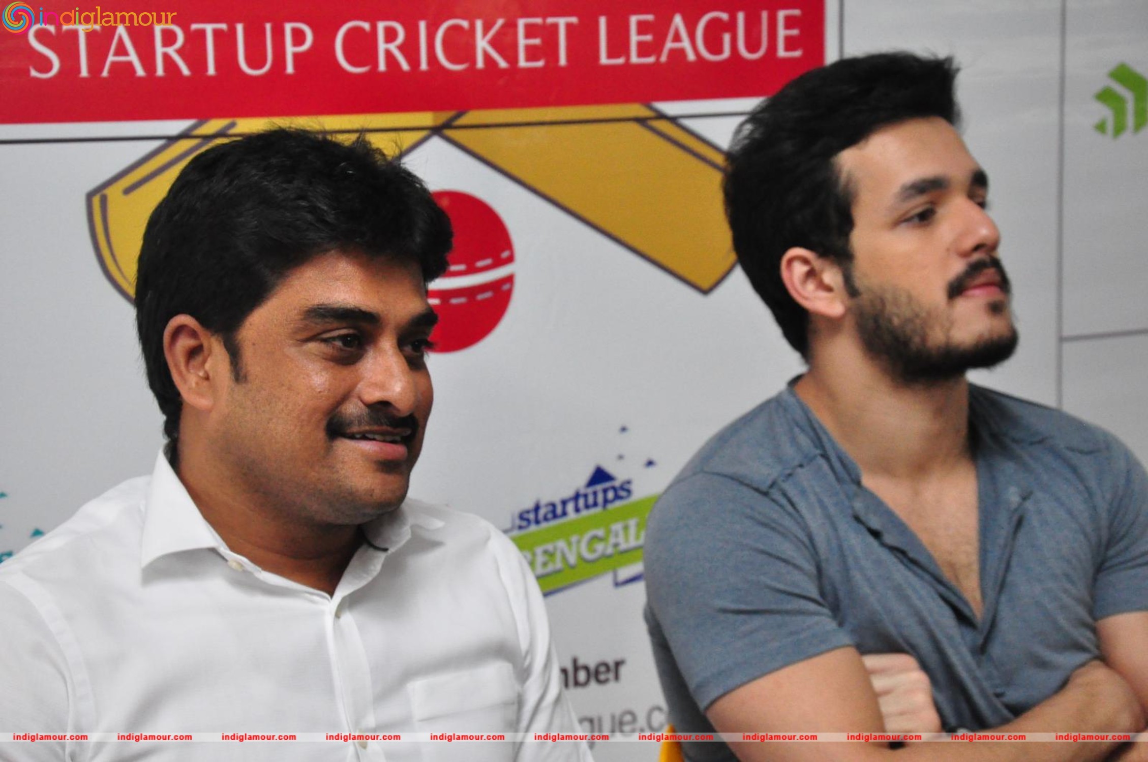 Akhil Launched Startup Cricket League Event hd photo