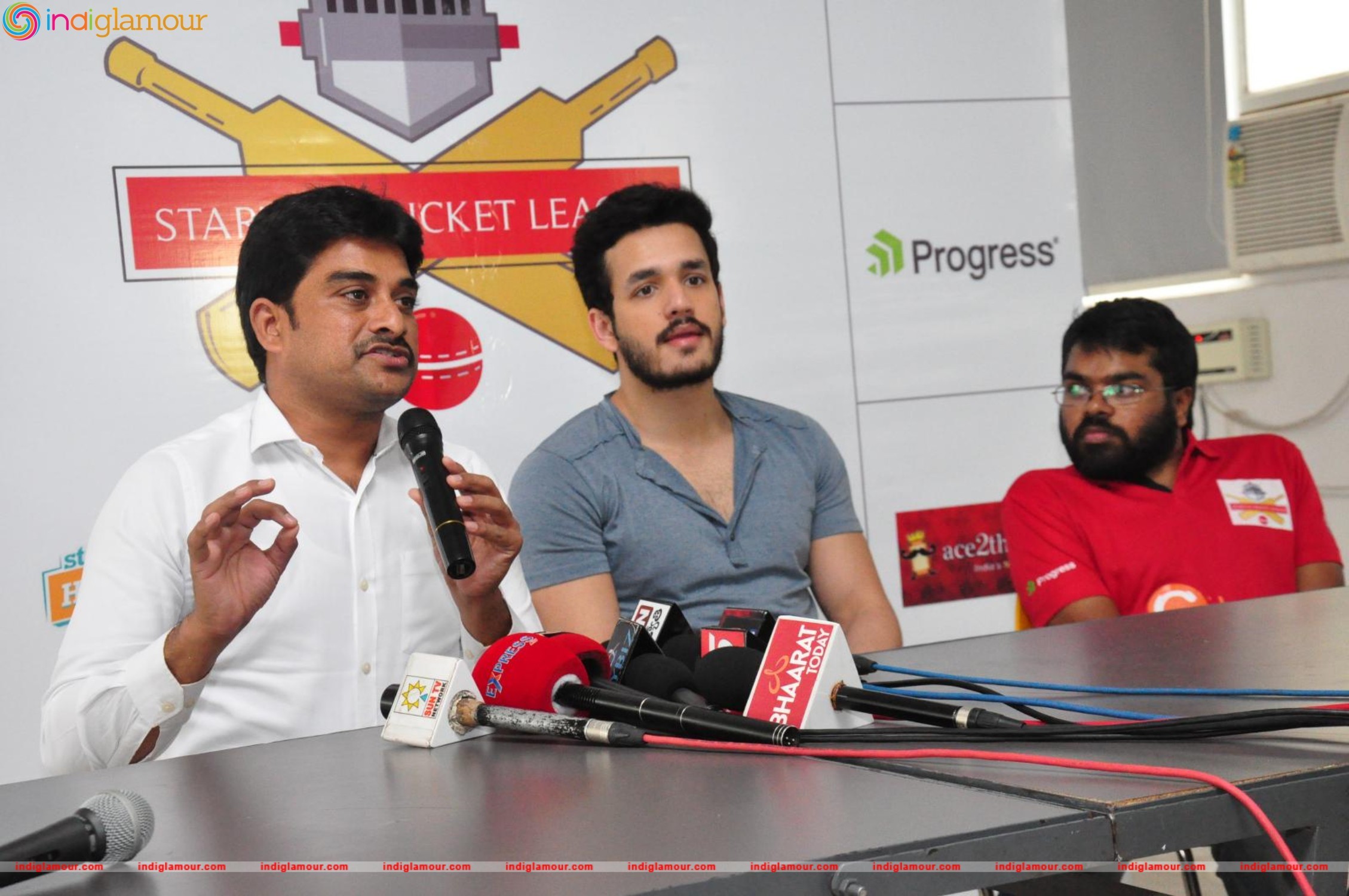 Akhil Launched Startup Cricket League Event hd photo