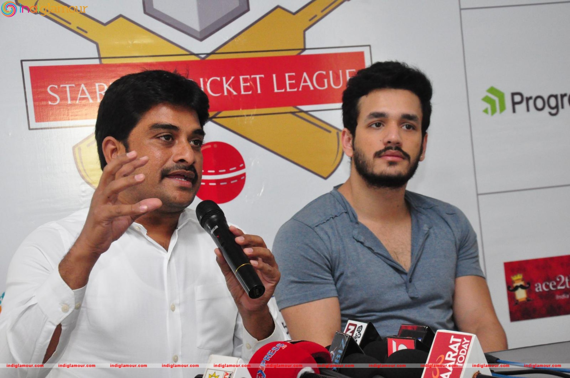 Akhil Launched Startup Cricket League Event hd photo