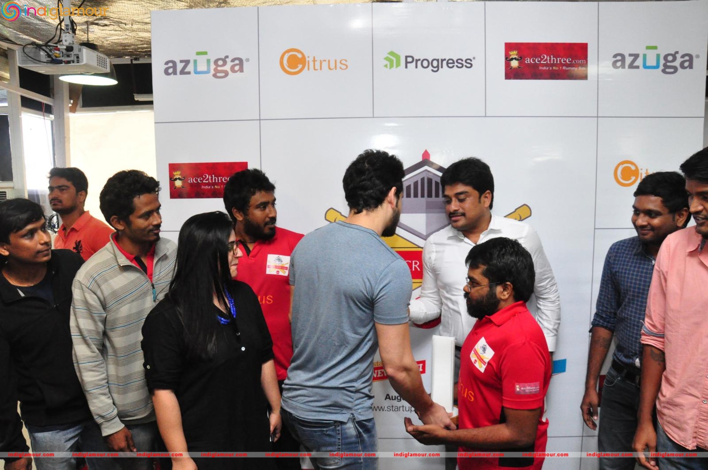 Akhil Launched Startup Cricket League Event hd photo