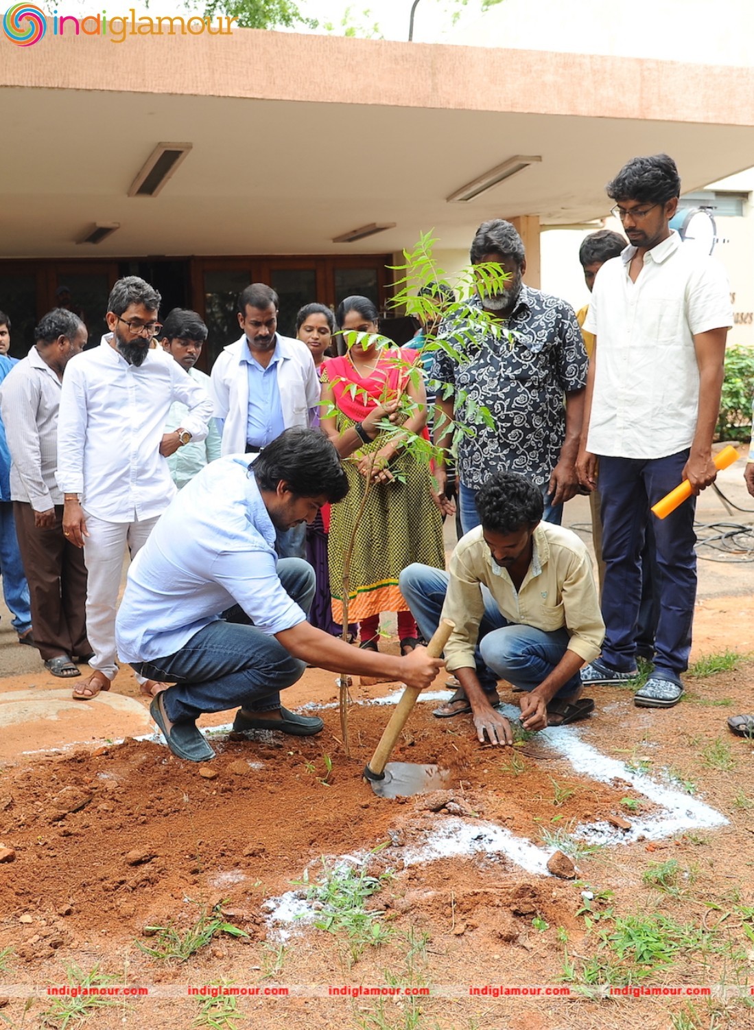Hero Nani and Majnu Team Participate in Harithaharam Event hd photo