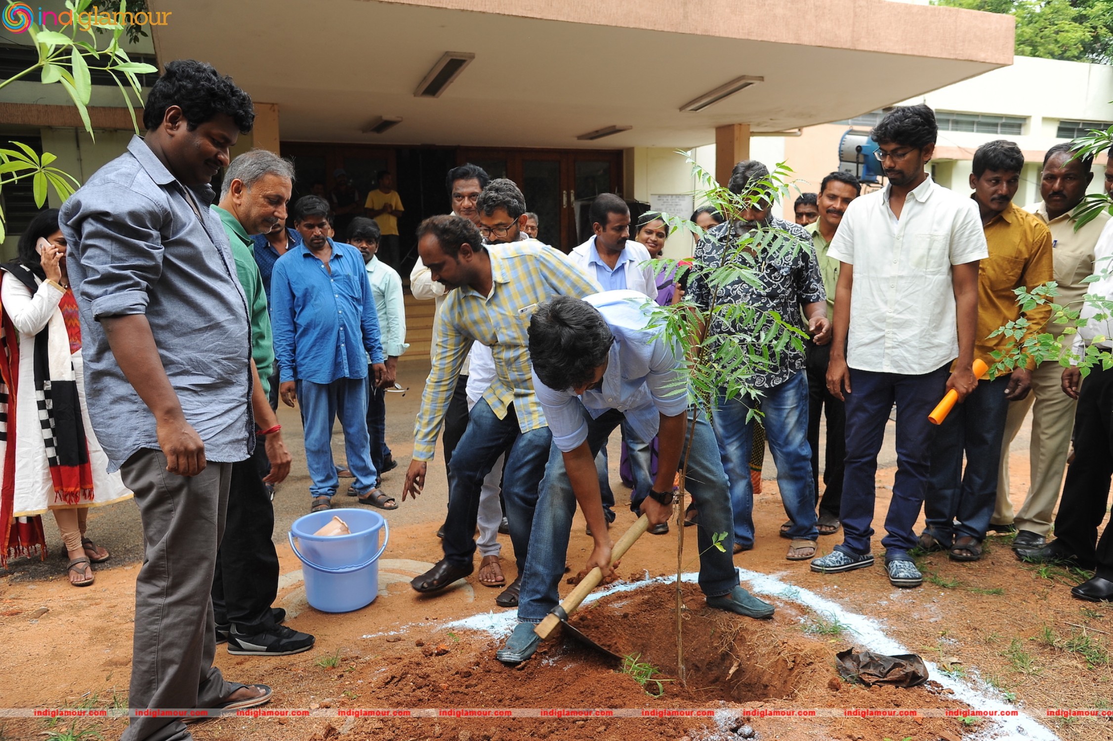 Hero Nani and Majnu Team Participate in Harithaharam Event hd photo