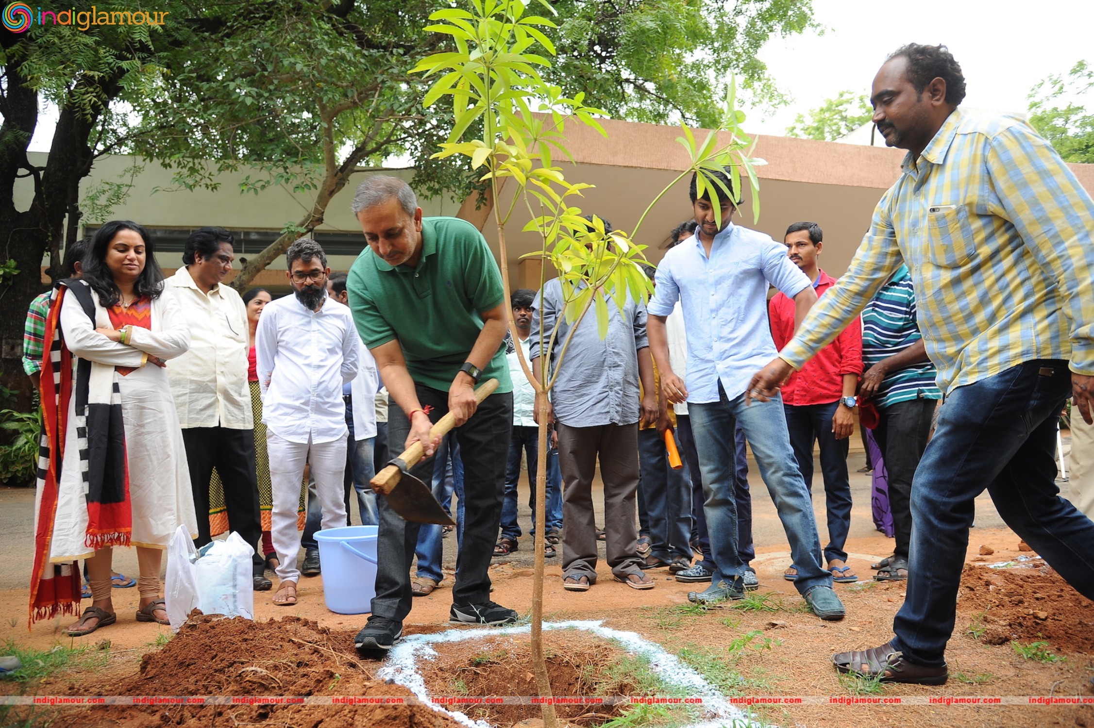 Hero Nani and Majnu Team Participate in Harithaharam Event hd photo