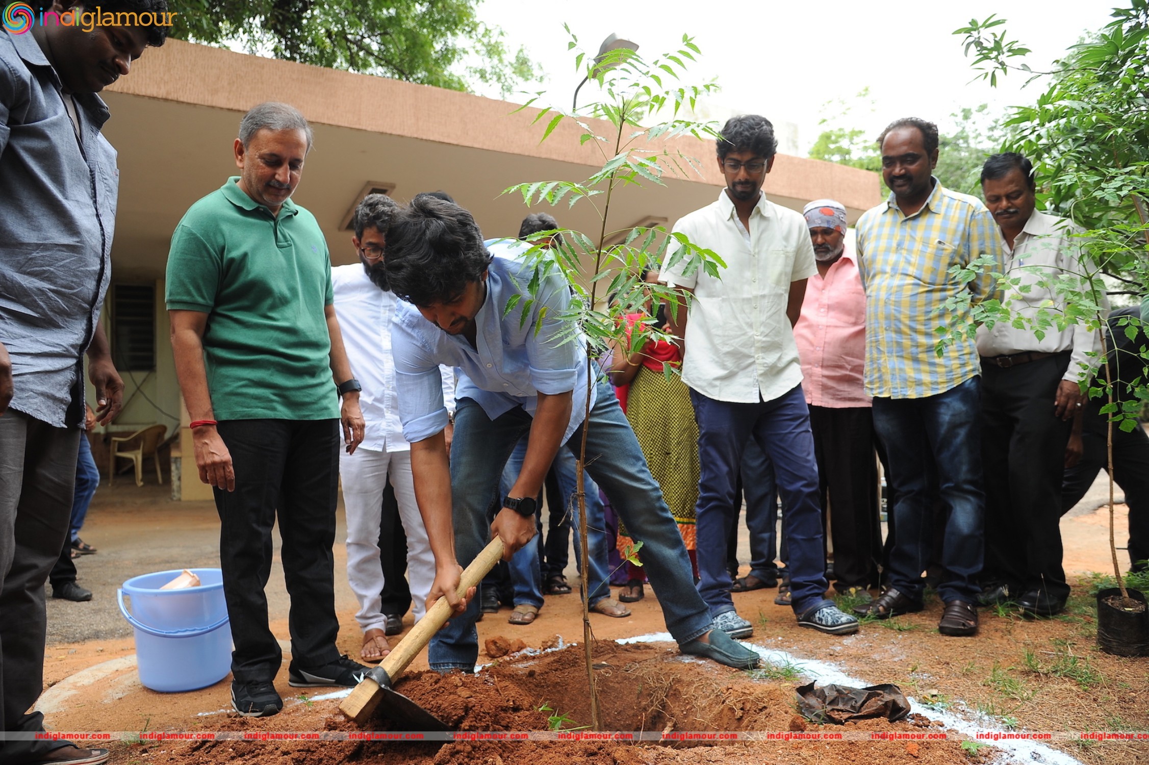Hero Nani and Majnu Team Participate in Harithaharam Event hd photo