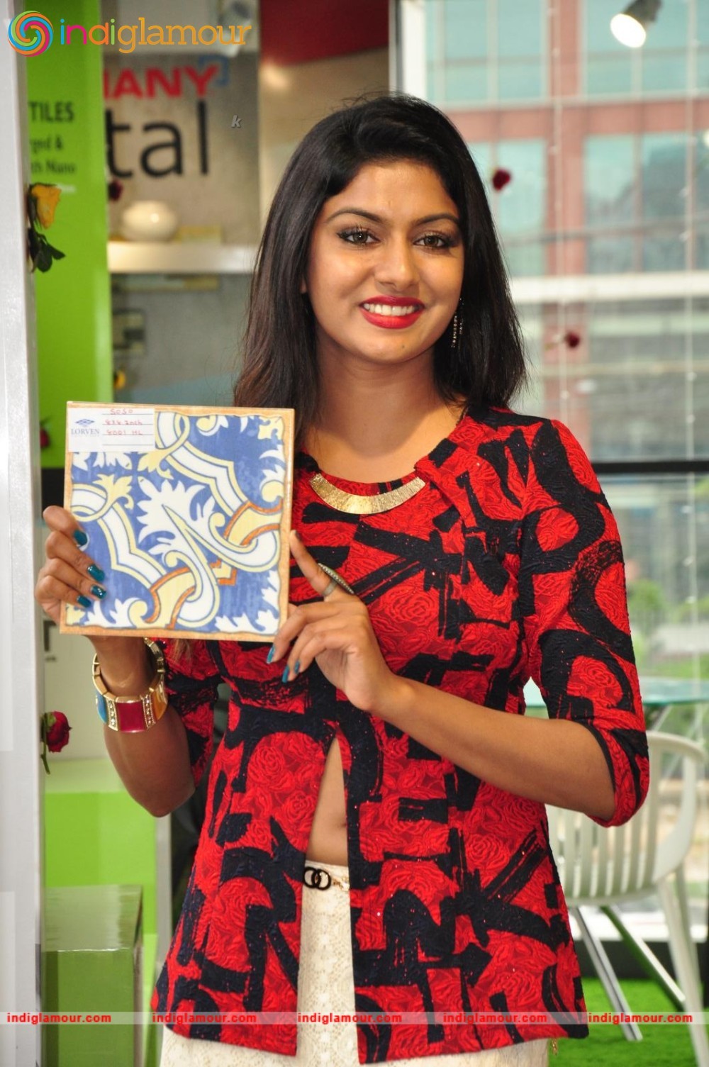 Actress Akshatha Bharadwaj Launched Lorven Tiles Event hd photo