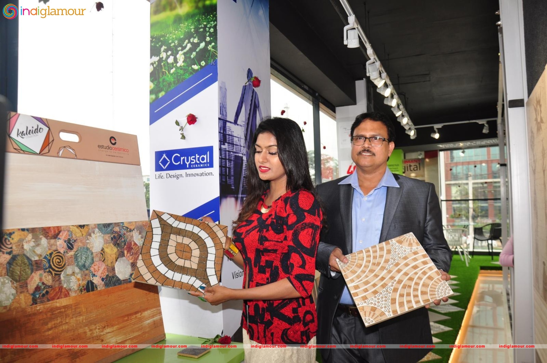 Actress Akshatha Bharadwaj Launched Lorven Tiles Event hd photo
