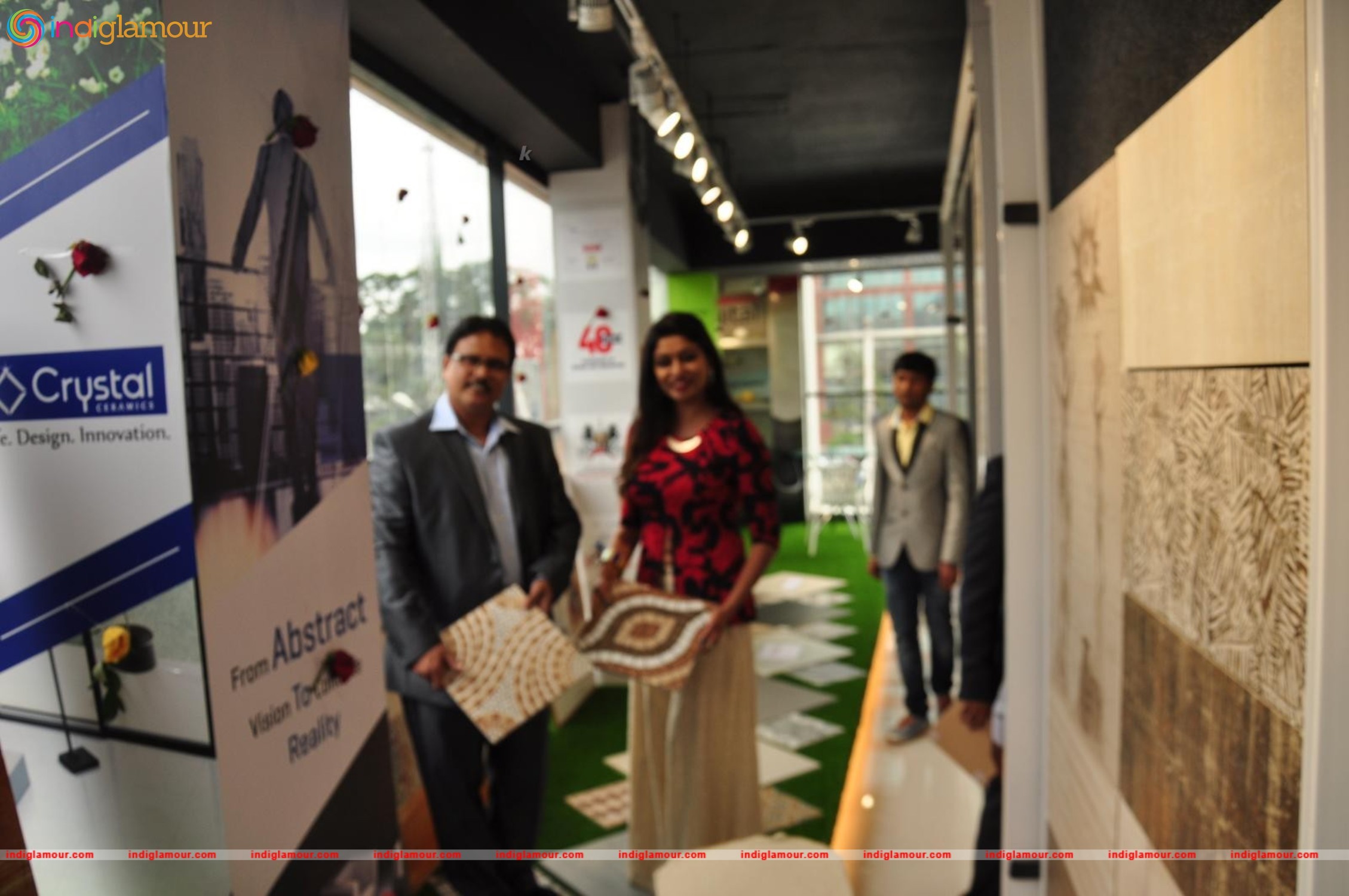 Actress Akshatha Bharadwaj Launched Lorven Tiles Event hd photo