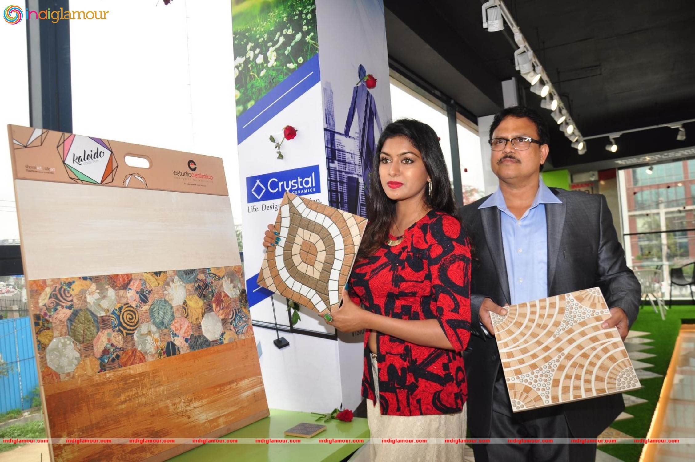 Actress Akshatha Bharadwaj Launched Lorven Tiles Event hd photo