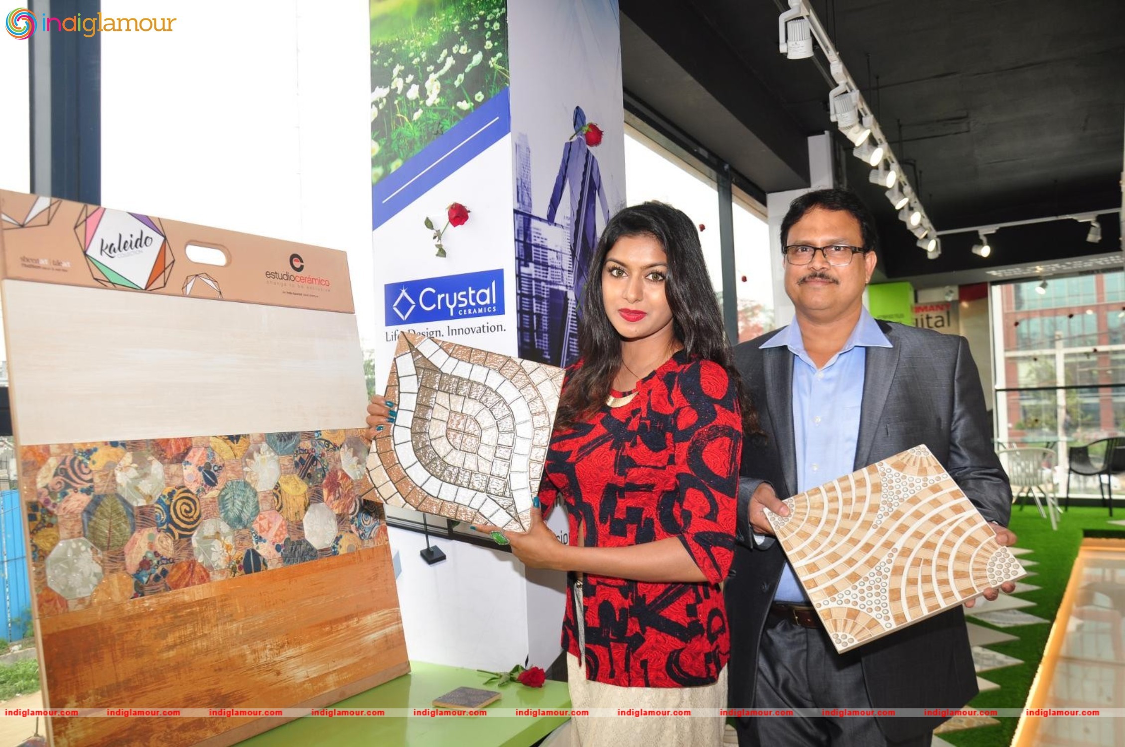 Actress Akshatha Bharadwaj Launched Lorven Tiles Event hd photo