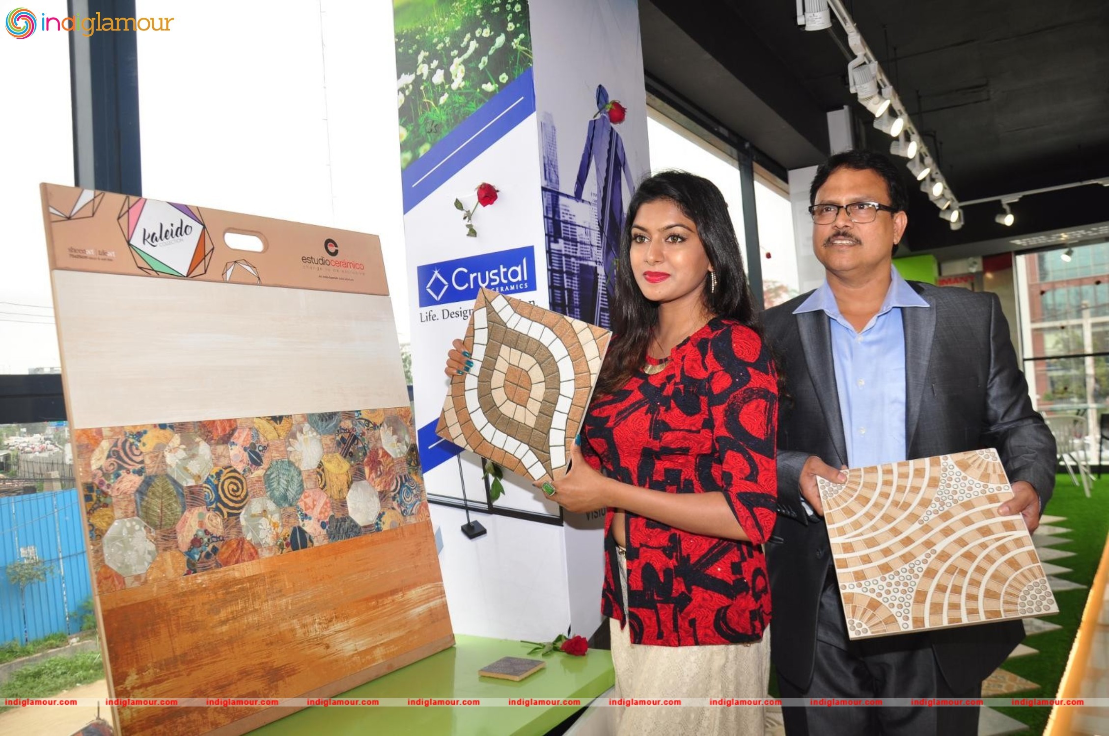 Actress Akshatha Bharadwaj Launched Lorven Tiles Event hd photo