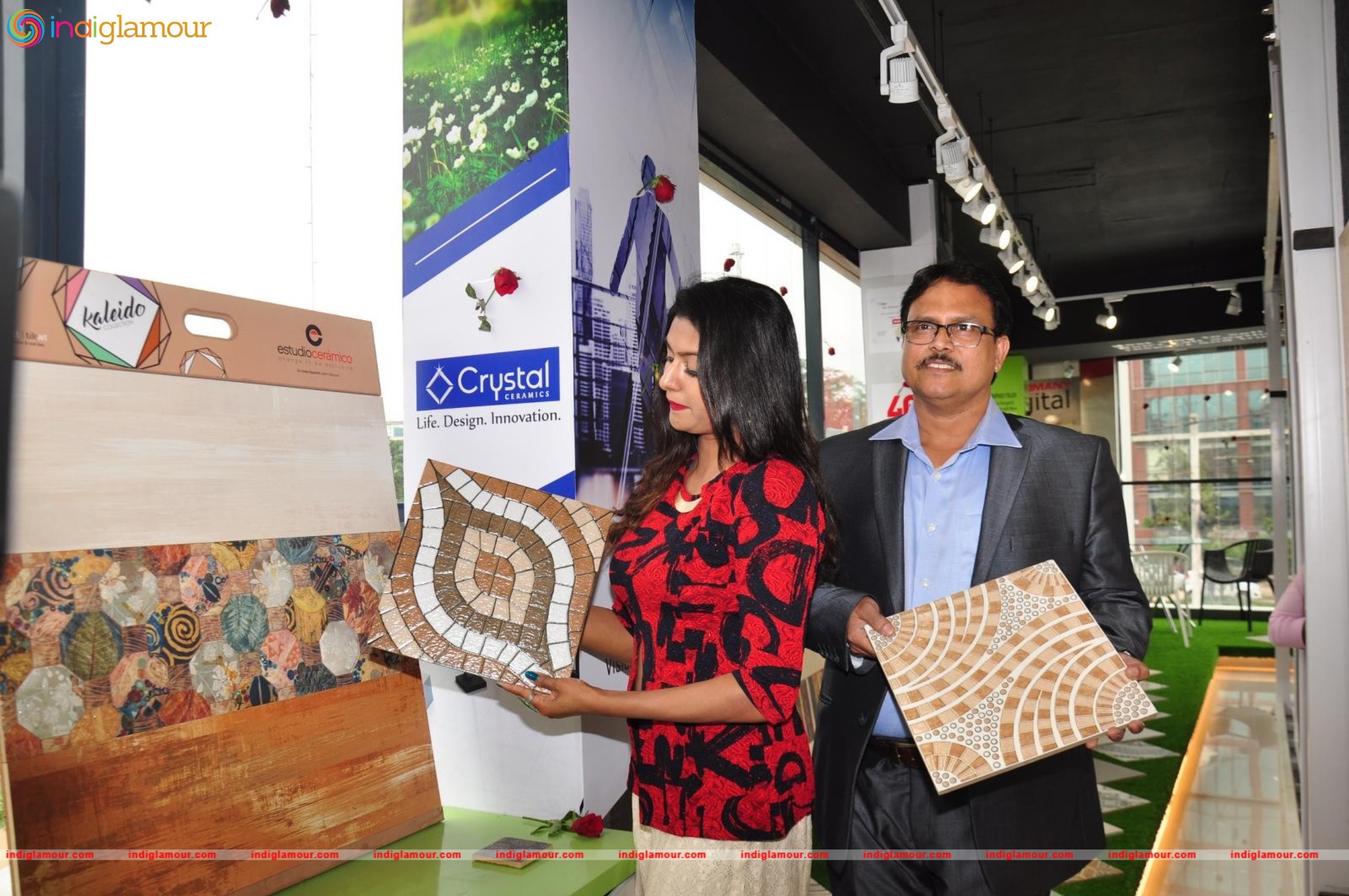 Actress Akshatha Bharadwaj Launched Lorven Tiles Event hd photo