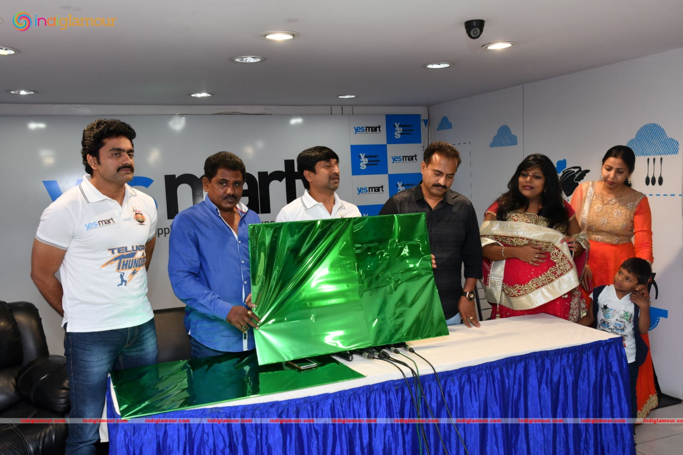 FPL Announces Launch of Telugu Thunders at Yesmart KPHB a Celeb Cricket Team Event hd photo