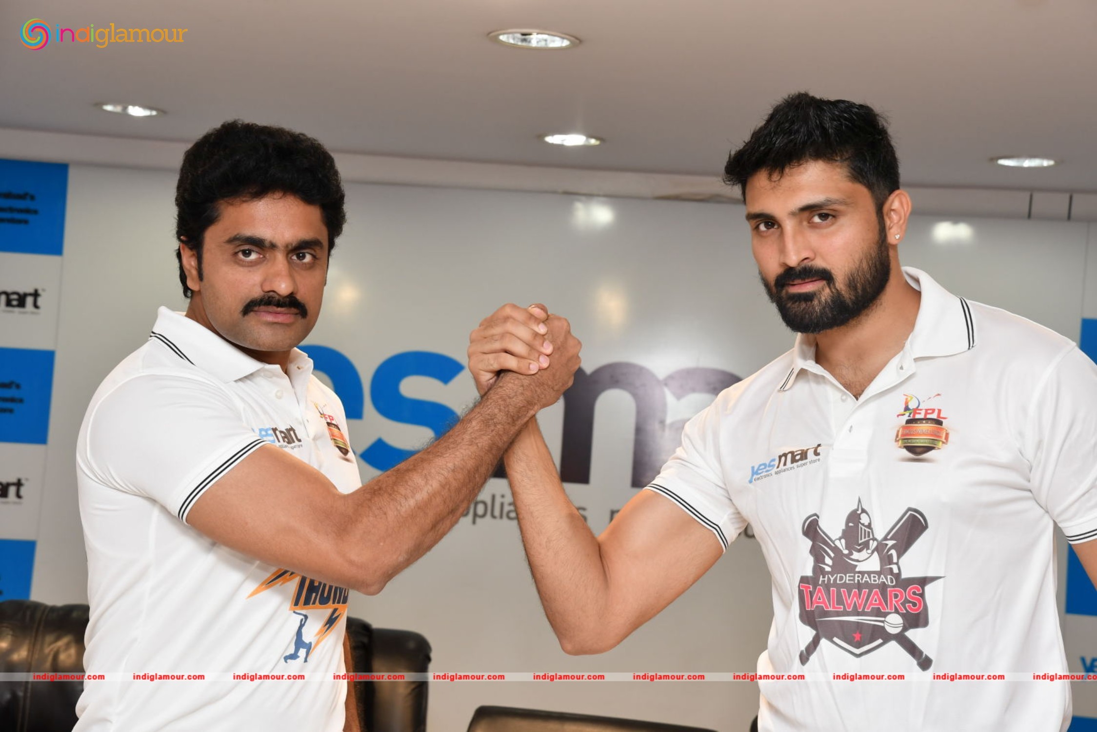 FPL Announces Launch of Telugu Thunders at Yesmart KPHB a Celeb Cricket Team Event hd photo