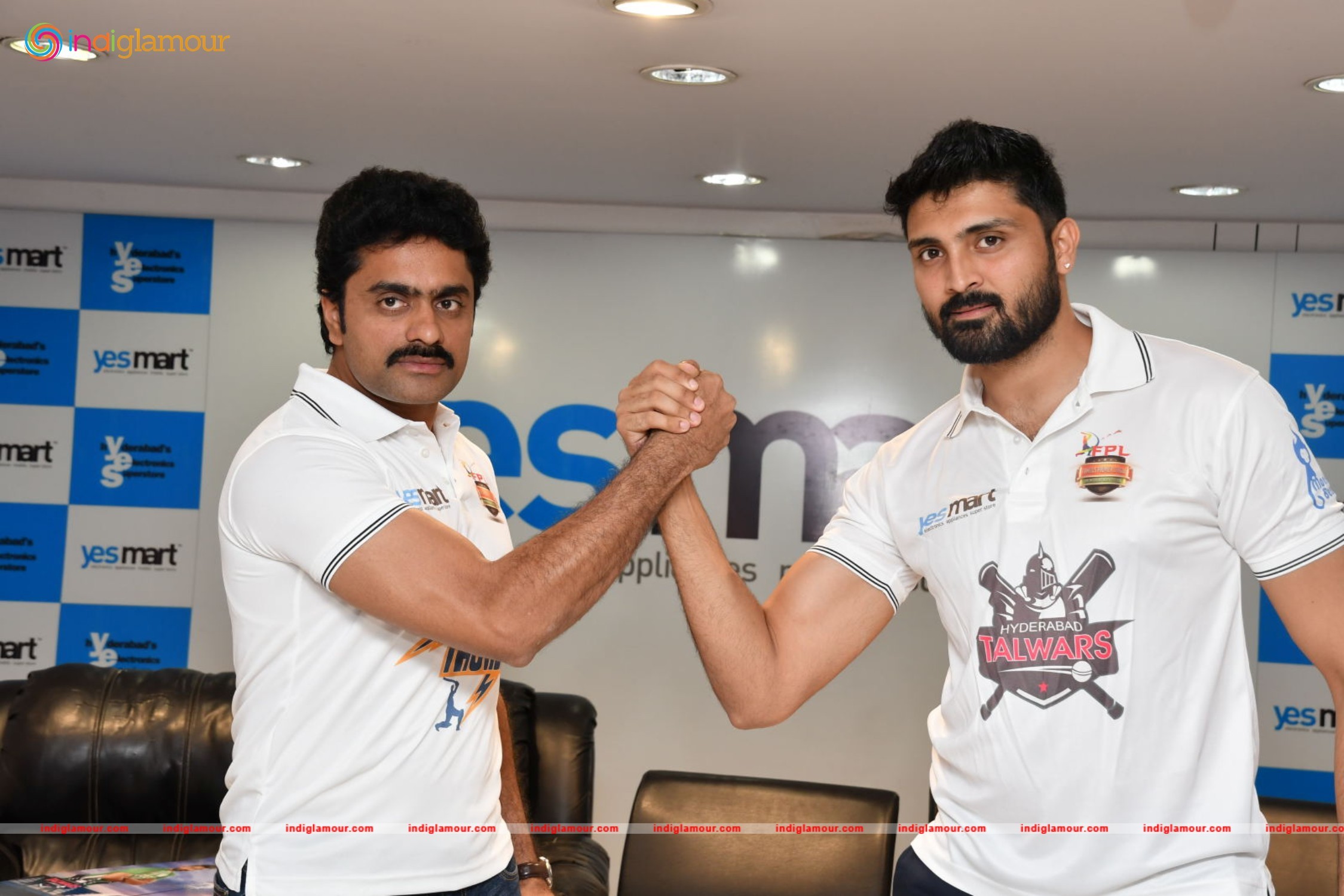 FPL Announces Launch of Telugu Thunders at Yesmart KPHB a Celeb Cricket Team Event hd photo