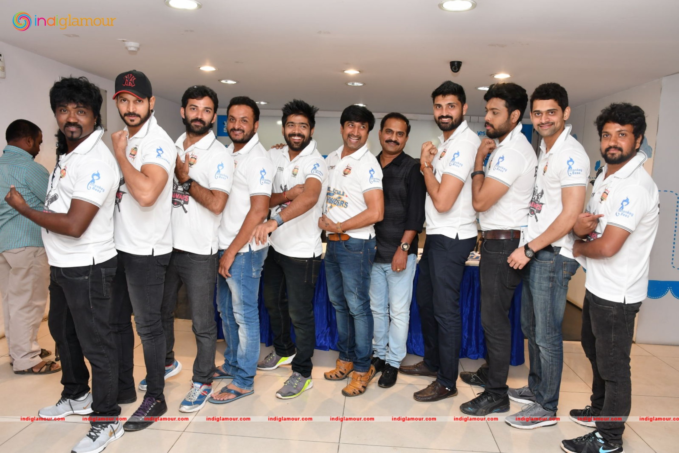 FPL Announces Launch of Telugu Thunders at Yesmart KPHB a Celeb Cricket Team Event hd photo