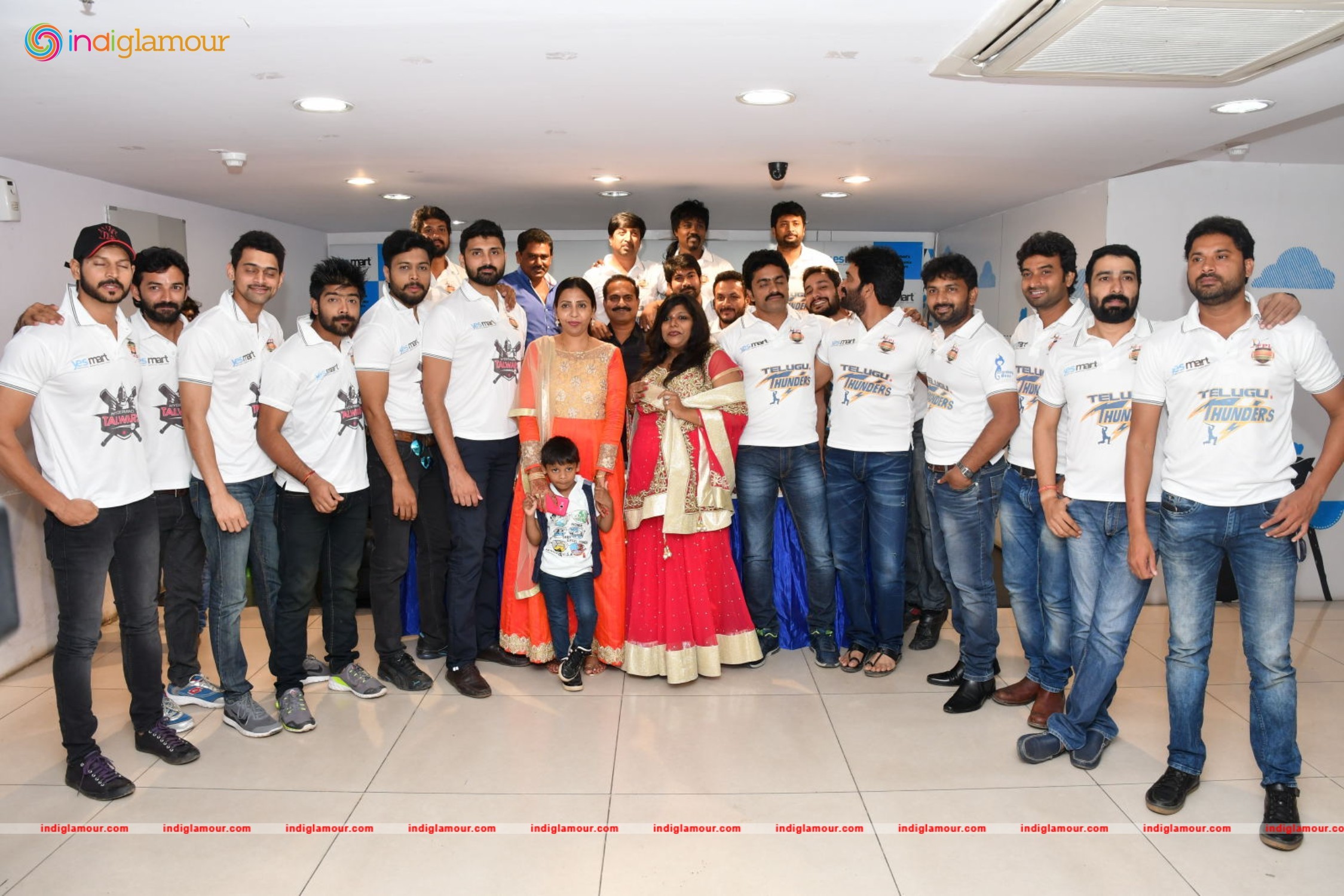 FPL Announces Launch of Telugu Thunders at Yesmart KPHB a Celeb Cricket Team Event hd photo