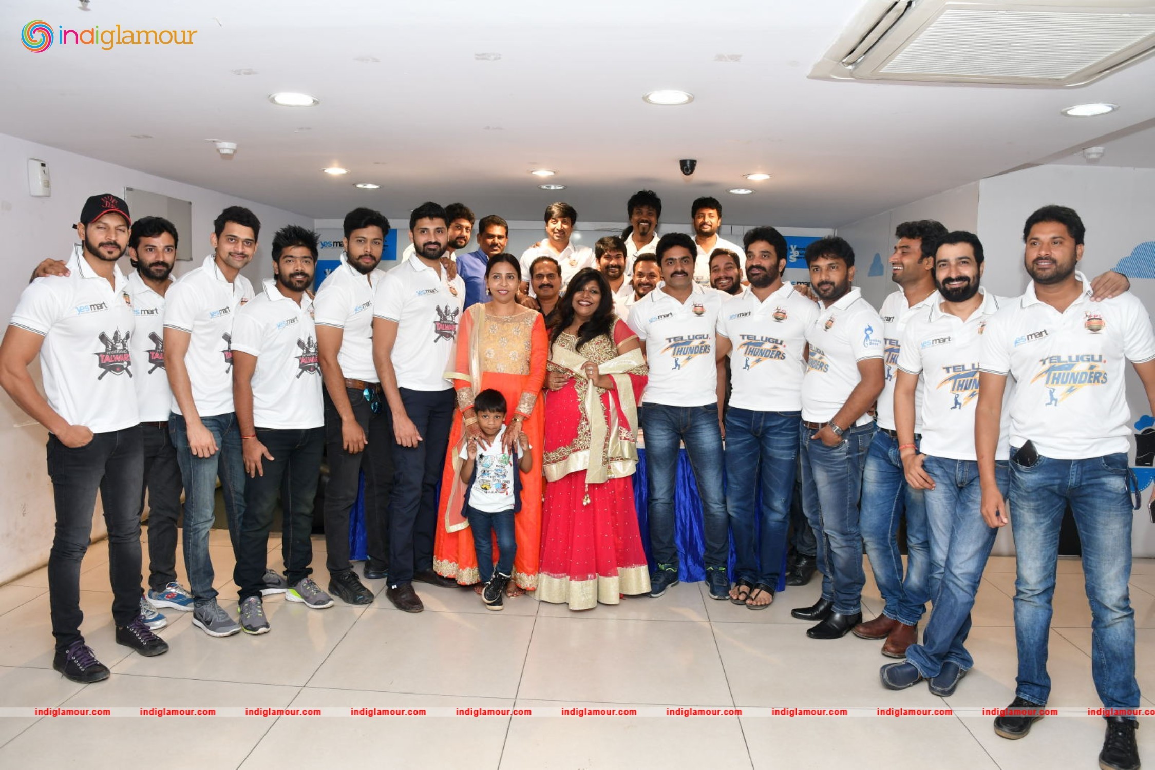 FPL Announces Launch of Telugu Thunders at Yesmart KPHB a Celeb Cricket Team Event hd photo