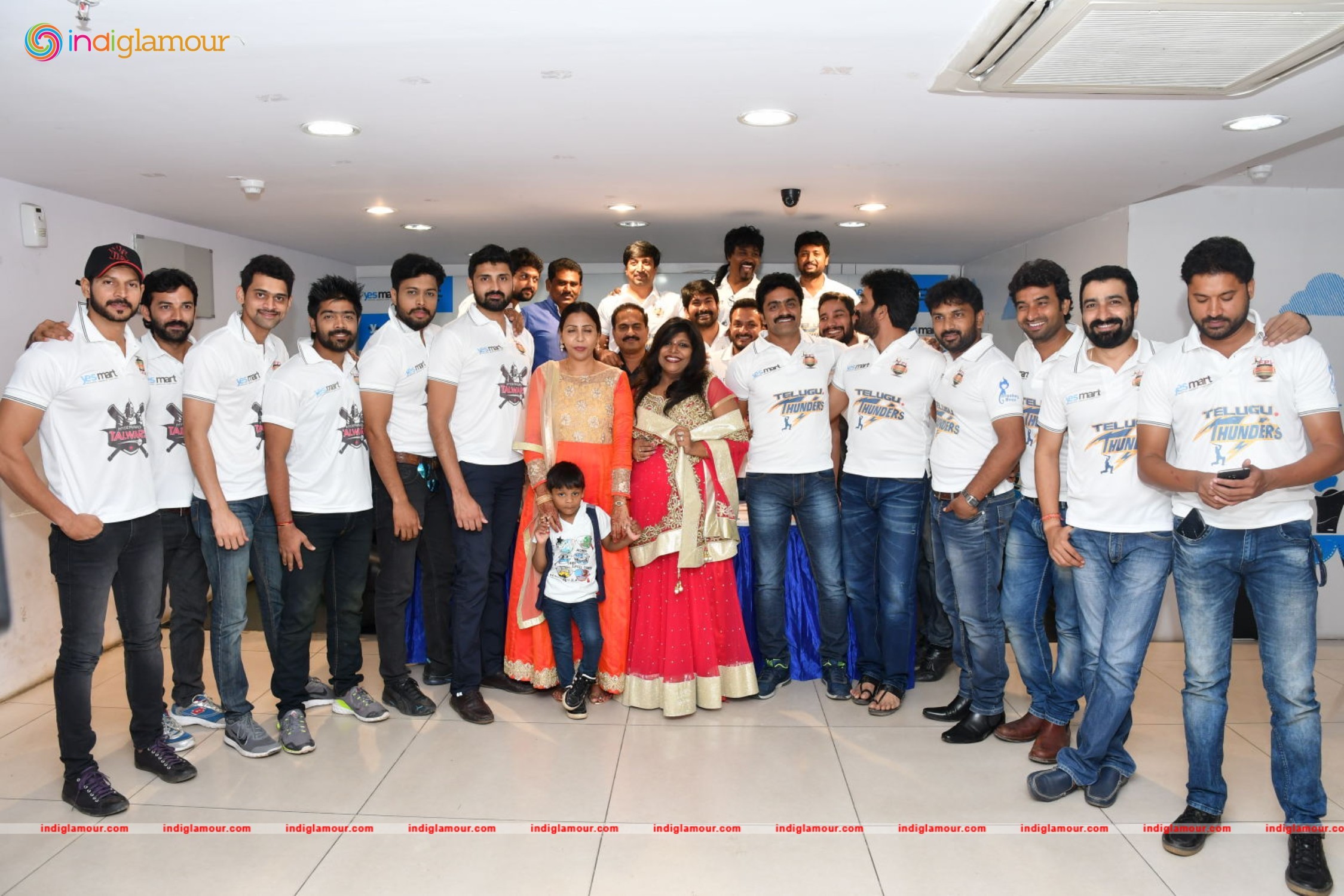 FPL Announces Launch of Telugu Thunders at Yesmart KPHB a Celeb Cricket Team Event hd photo