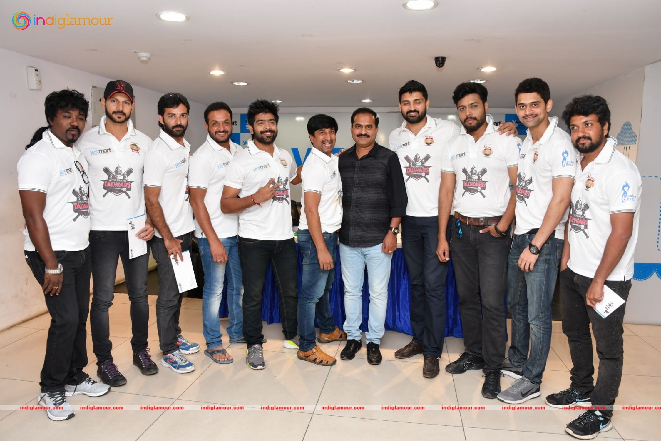 FPL Announces Launch of Telugu Thunders at Yesmart KPHB a Celeb Cricket Team Event hd photo