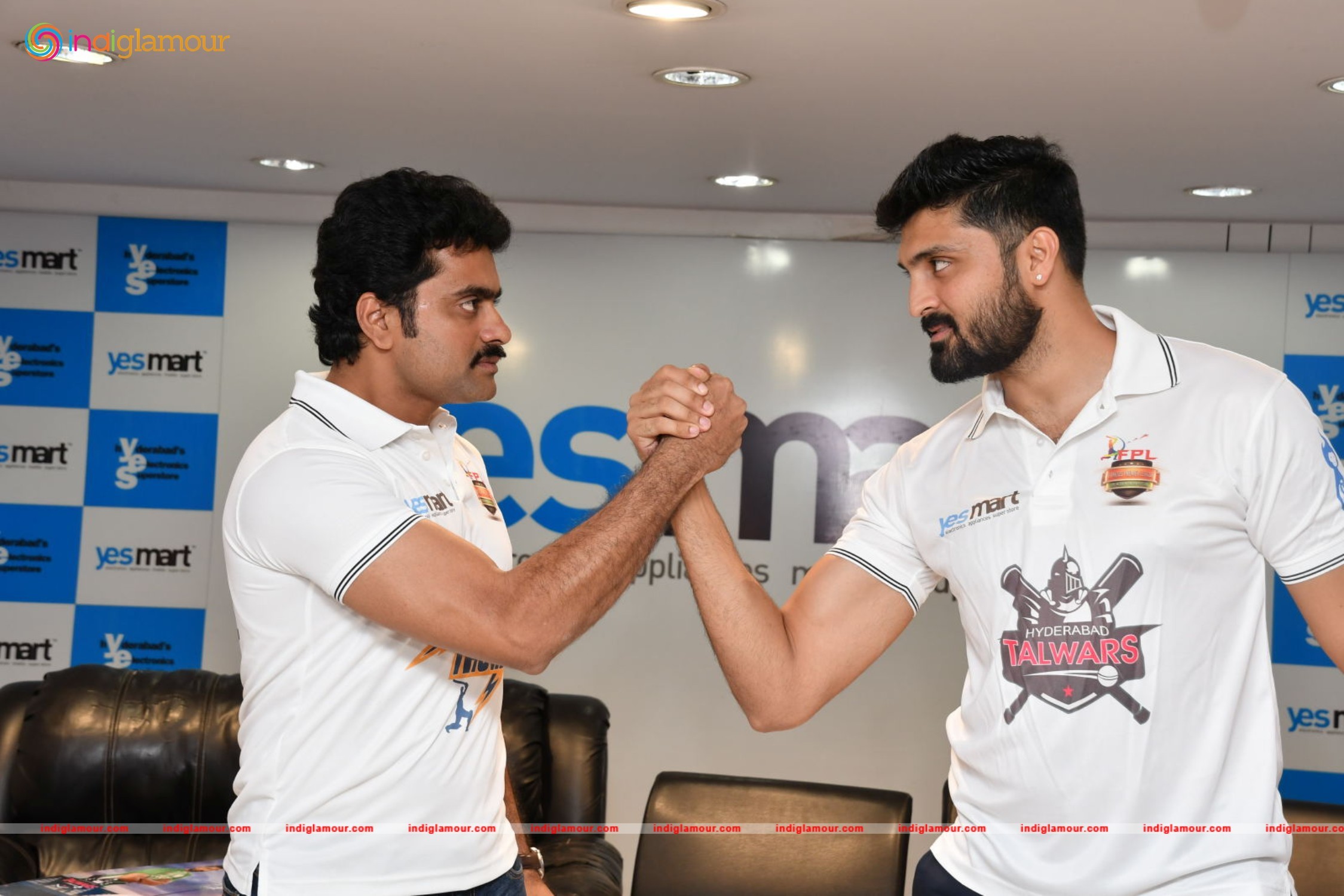 FPL Announces Launch of Telugu Thunders at Yesmart KPHB a Celeb Cricket Team Event hd photo