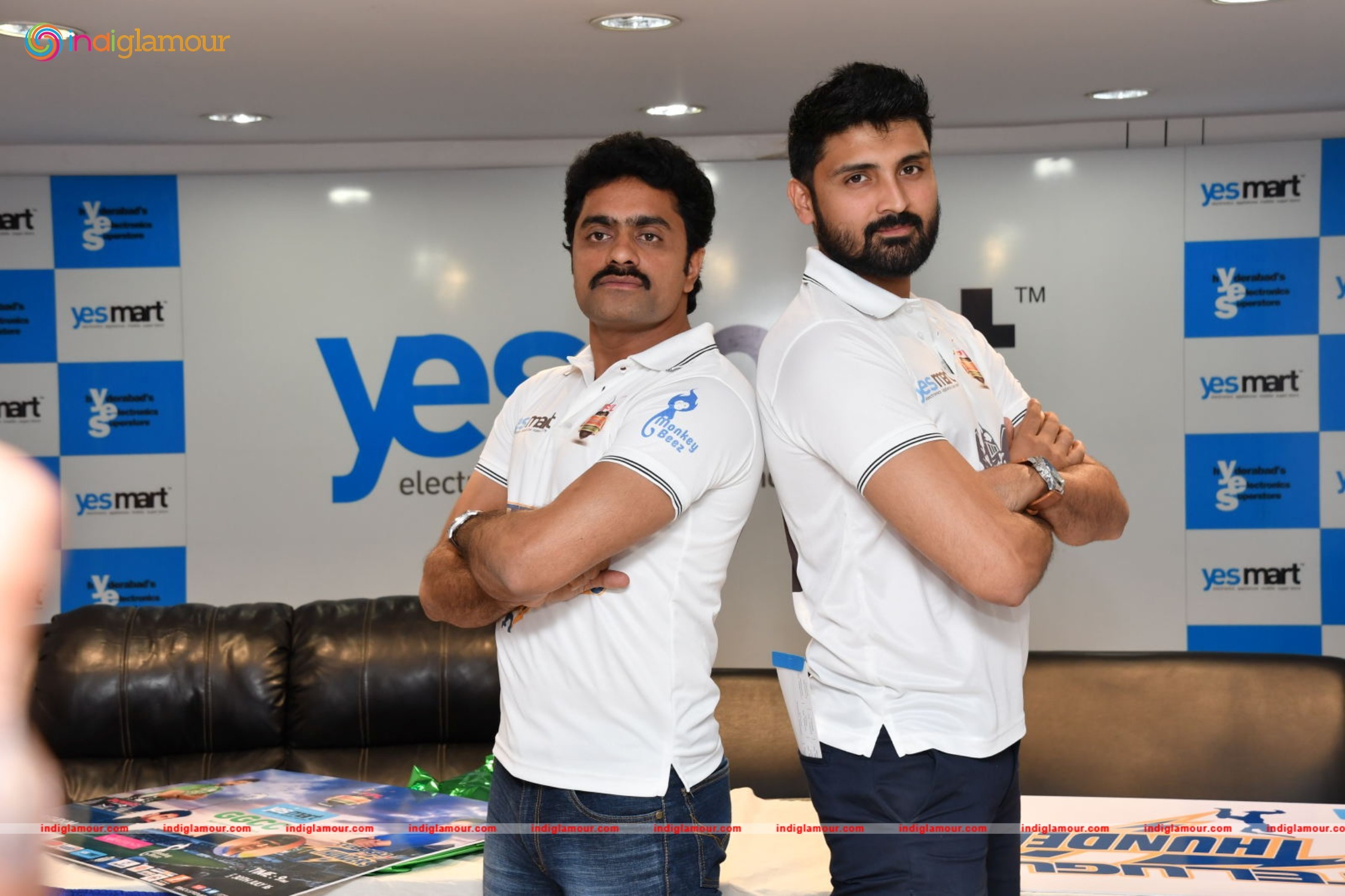 FPL Announces Launch of Telugu Thunders at Yesmart KPHB a Celeb Cricket Team Event hd photo