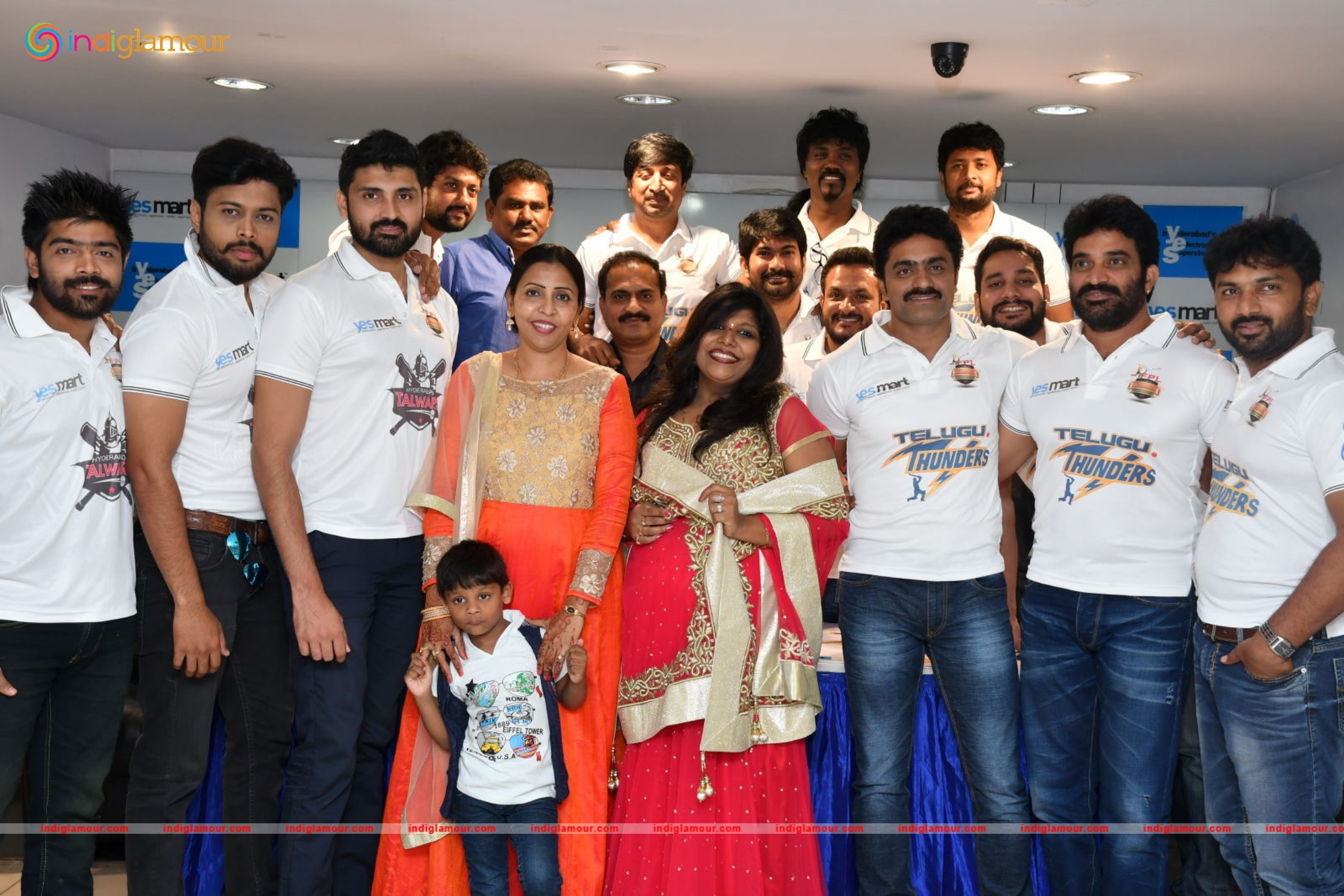 FPL Announces Launch of Telugu Thunders at Yesmart KPHB a Celeb Cricket Team Event hd photo