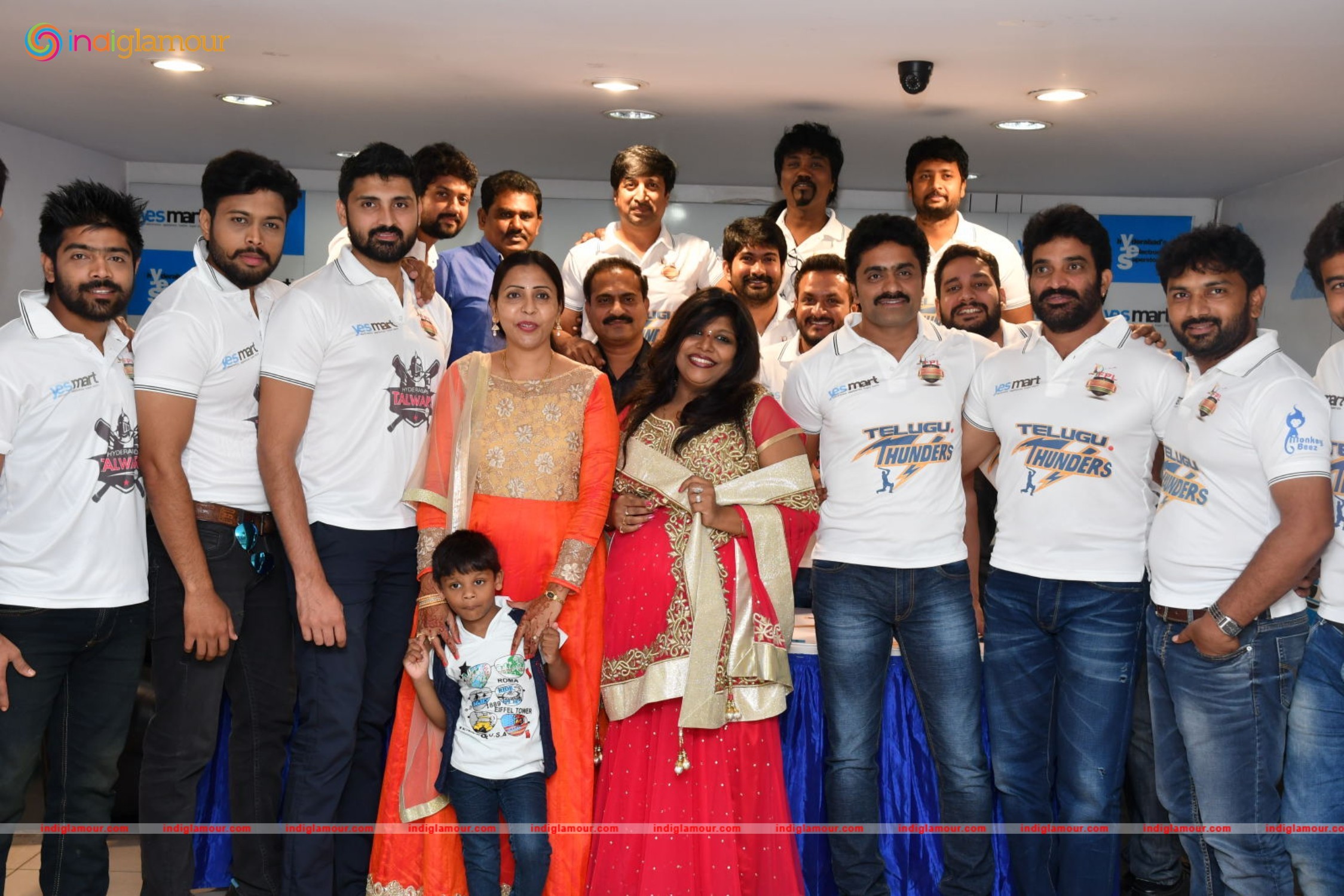 FPL Announces Launch of Telugu Thunders at Yesmart KPHB a Celeb Cricket Team Event hd photo