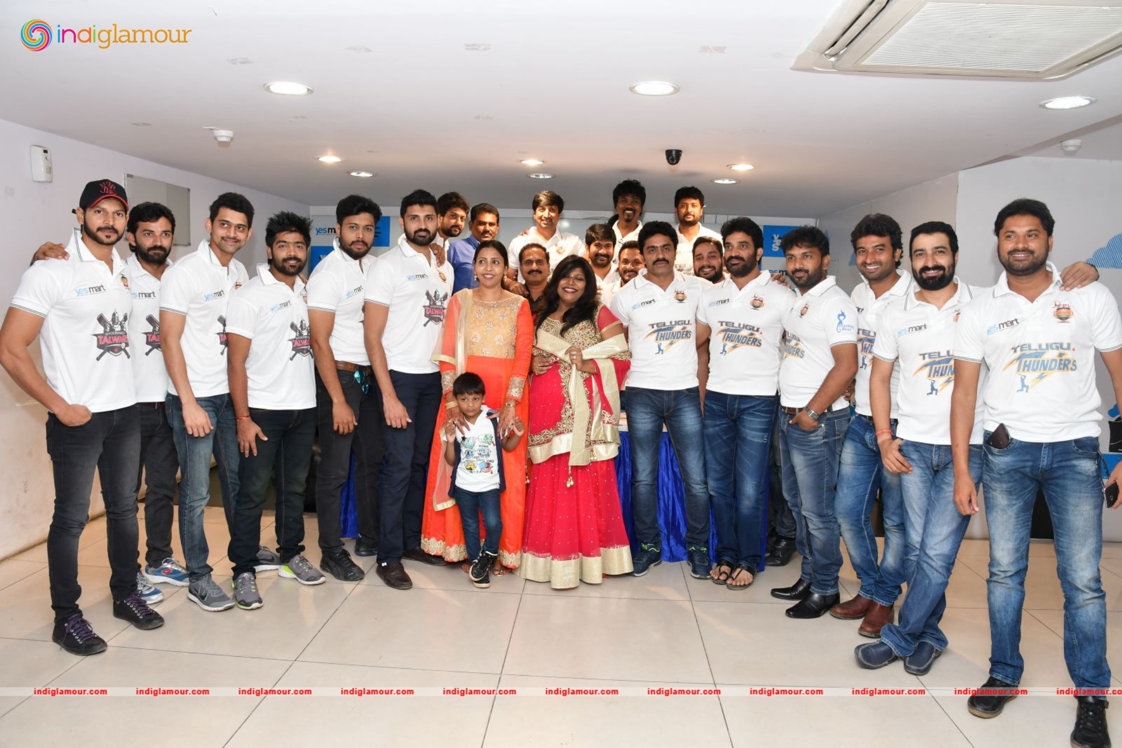 FPL Announces Launch of Telugu Thunders at Yesmart KPHB a Celeb Cricket Team Event hd photo