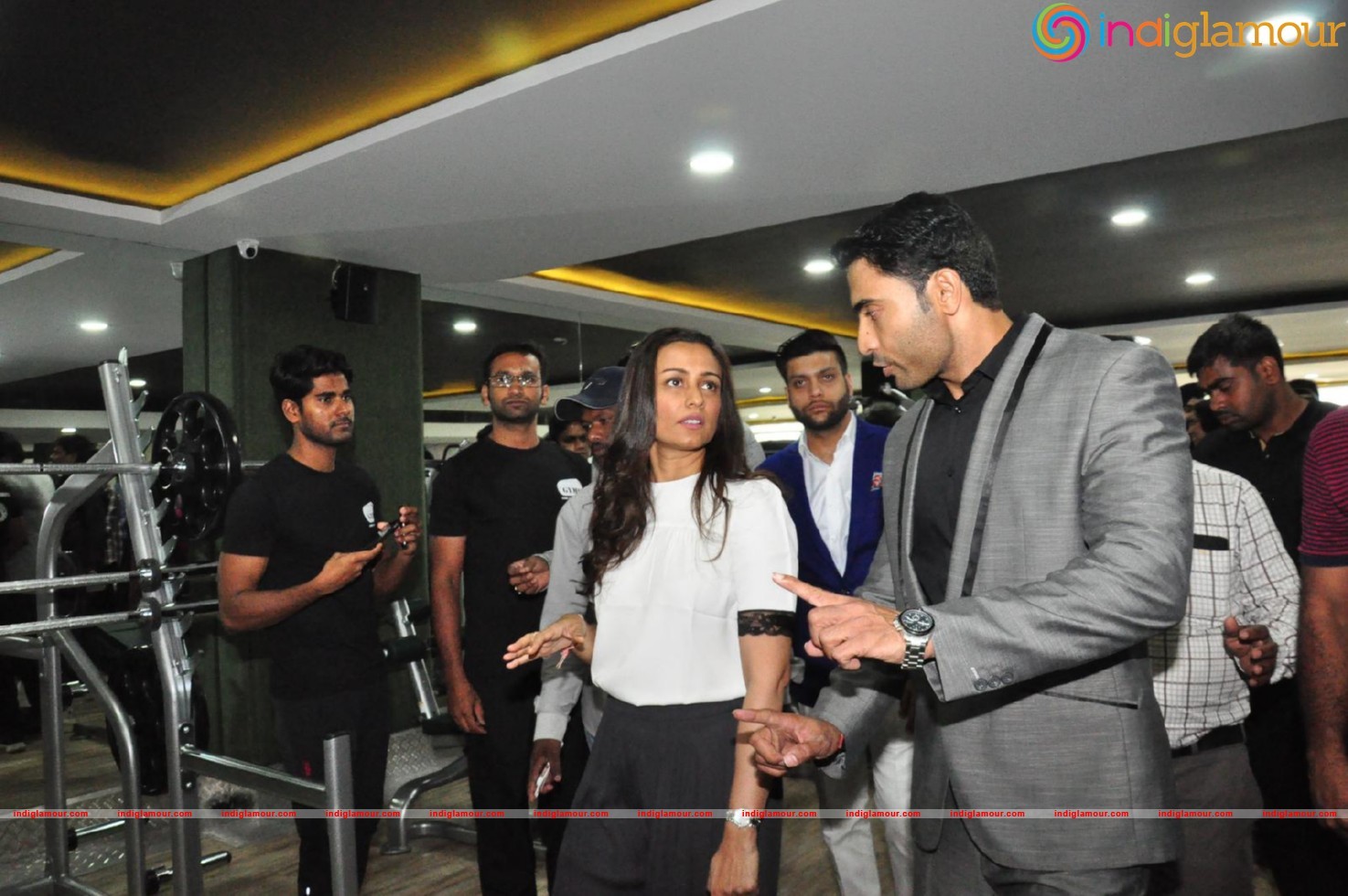 Krish Gethin Gym launch Event hd photo