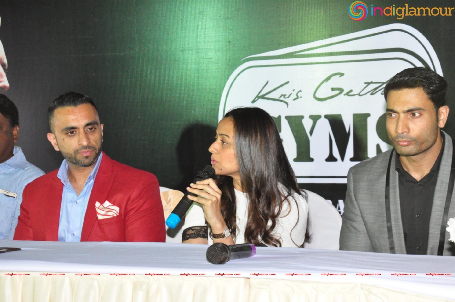 Krish Gethin Gym launch Event hd photo