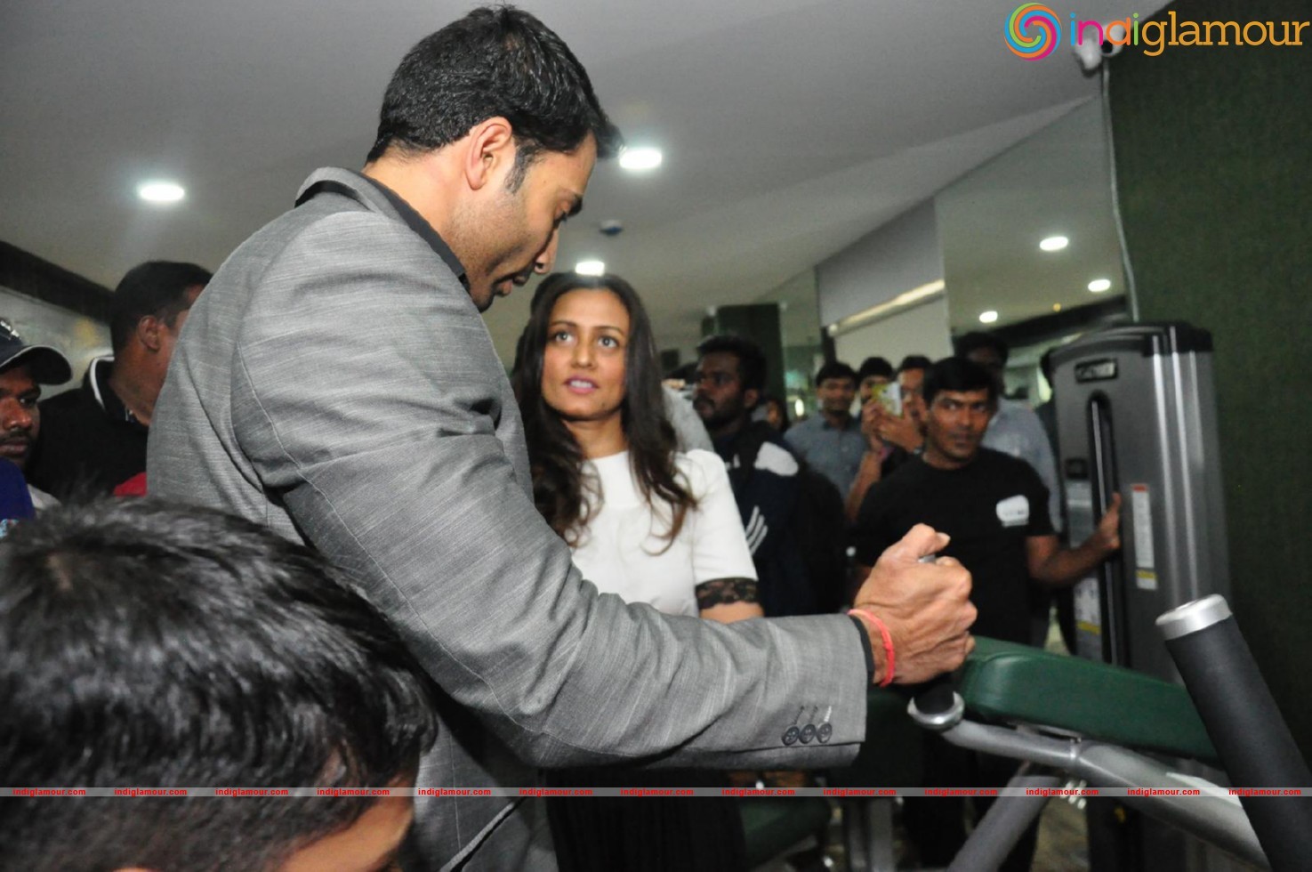 Krish Gethin Gym launch Event hd photo