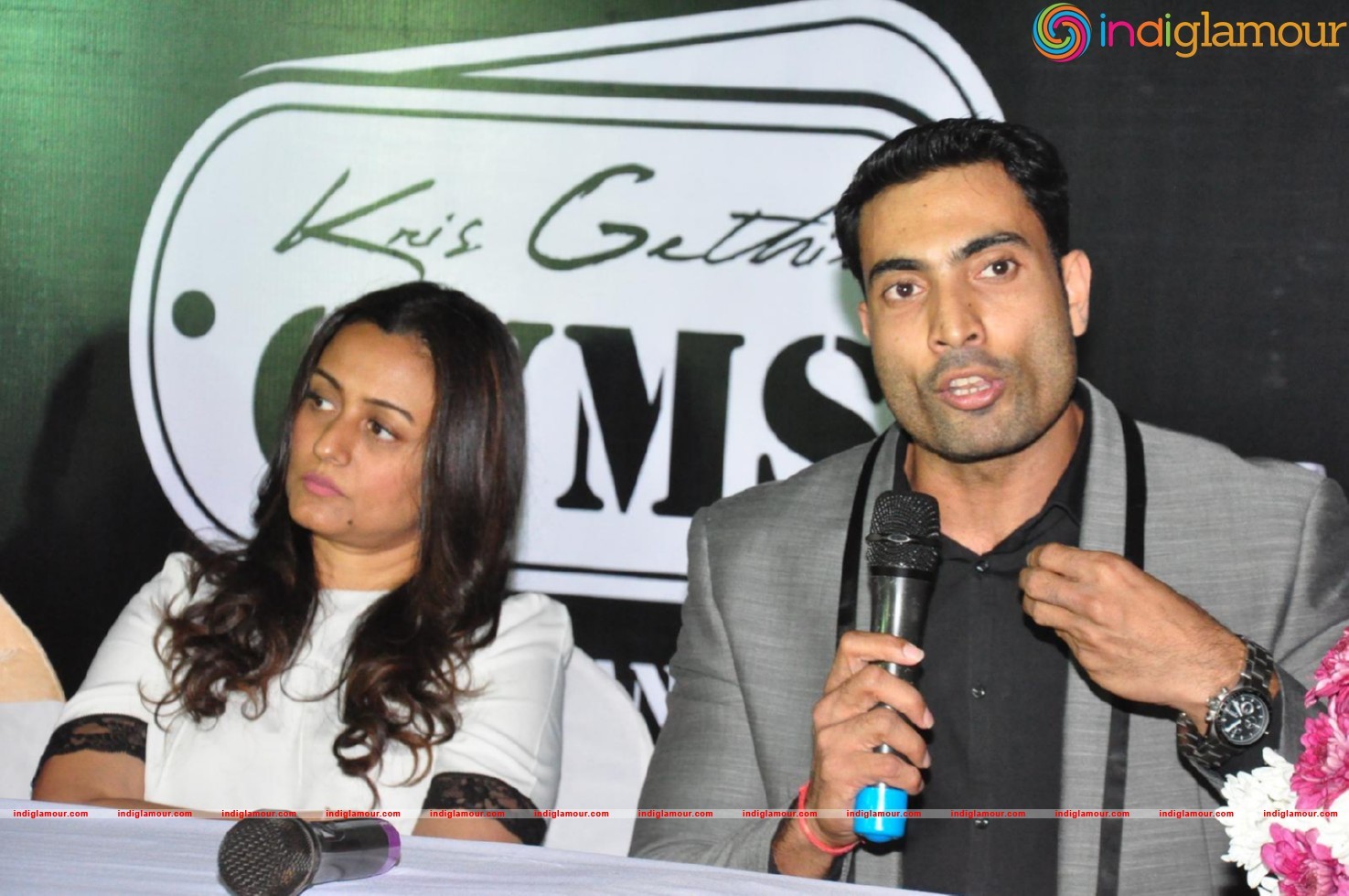 Krish Gethin Gym launch Event hd photo