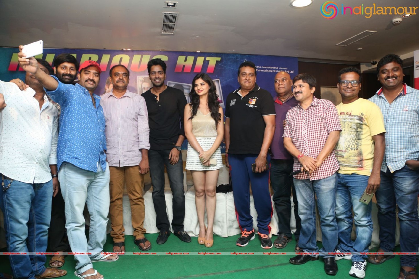 Selfie Raja movie success meet Event hd photo