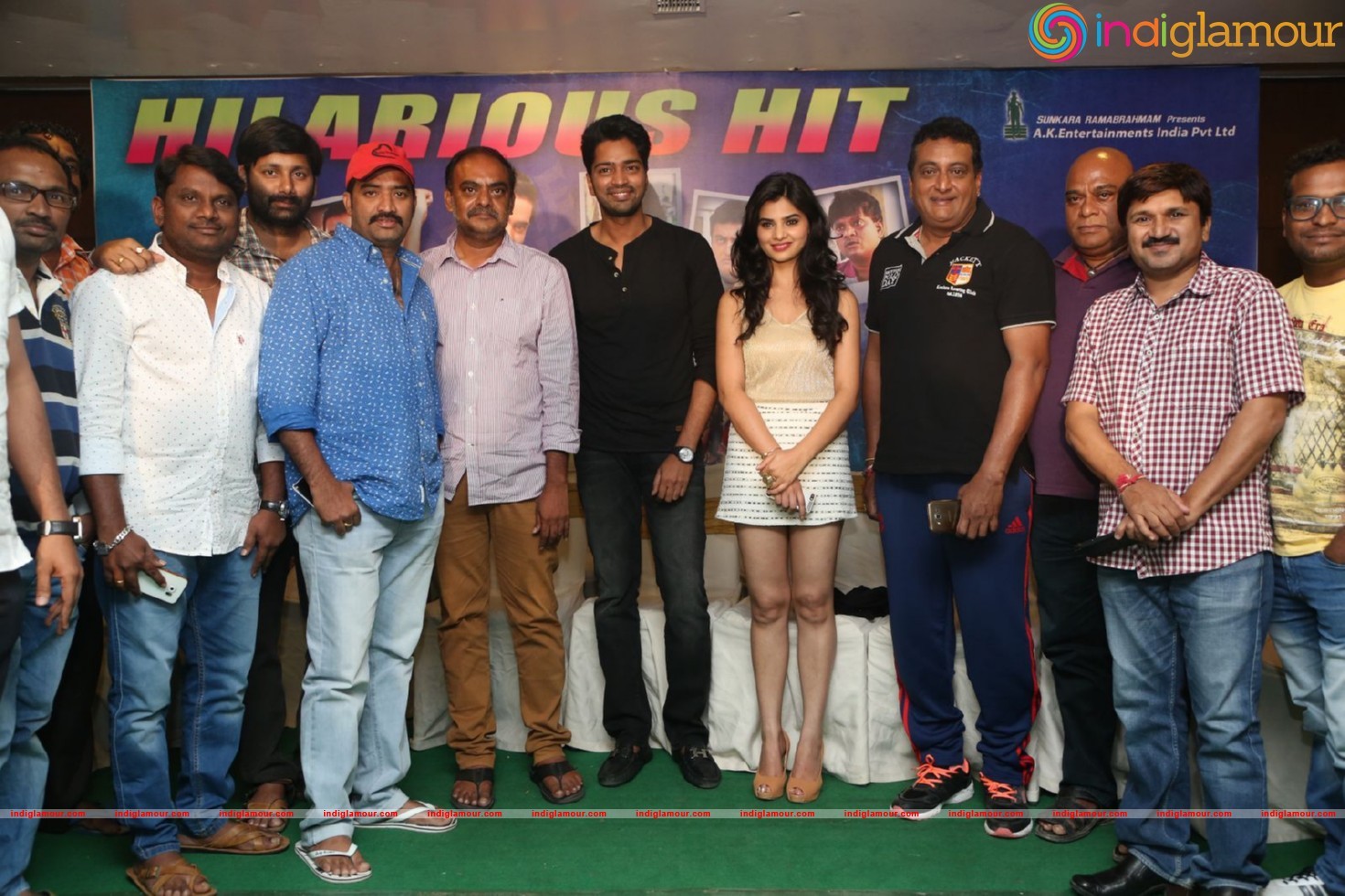 Selfie Raja movie success meet Event hd photo