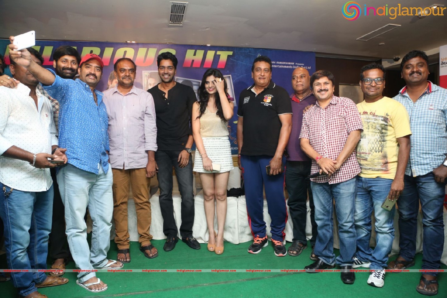Selfie Raja movie success meet Event hd photo