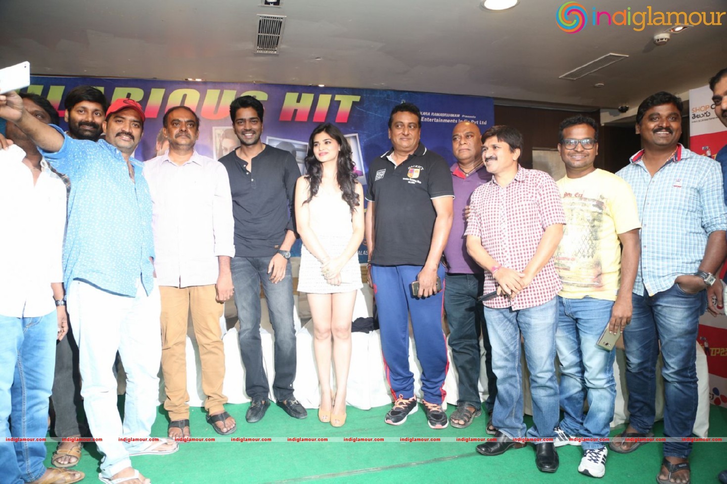 Selfie Raja movie success meet Event hd photo
