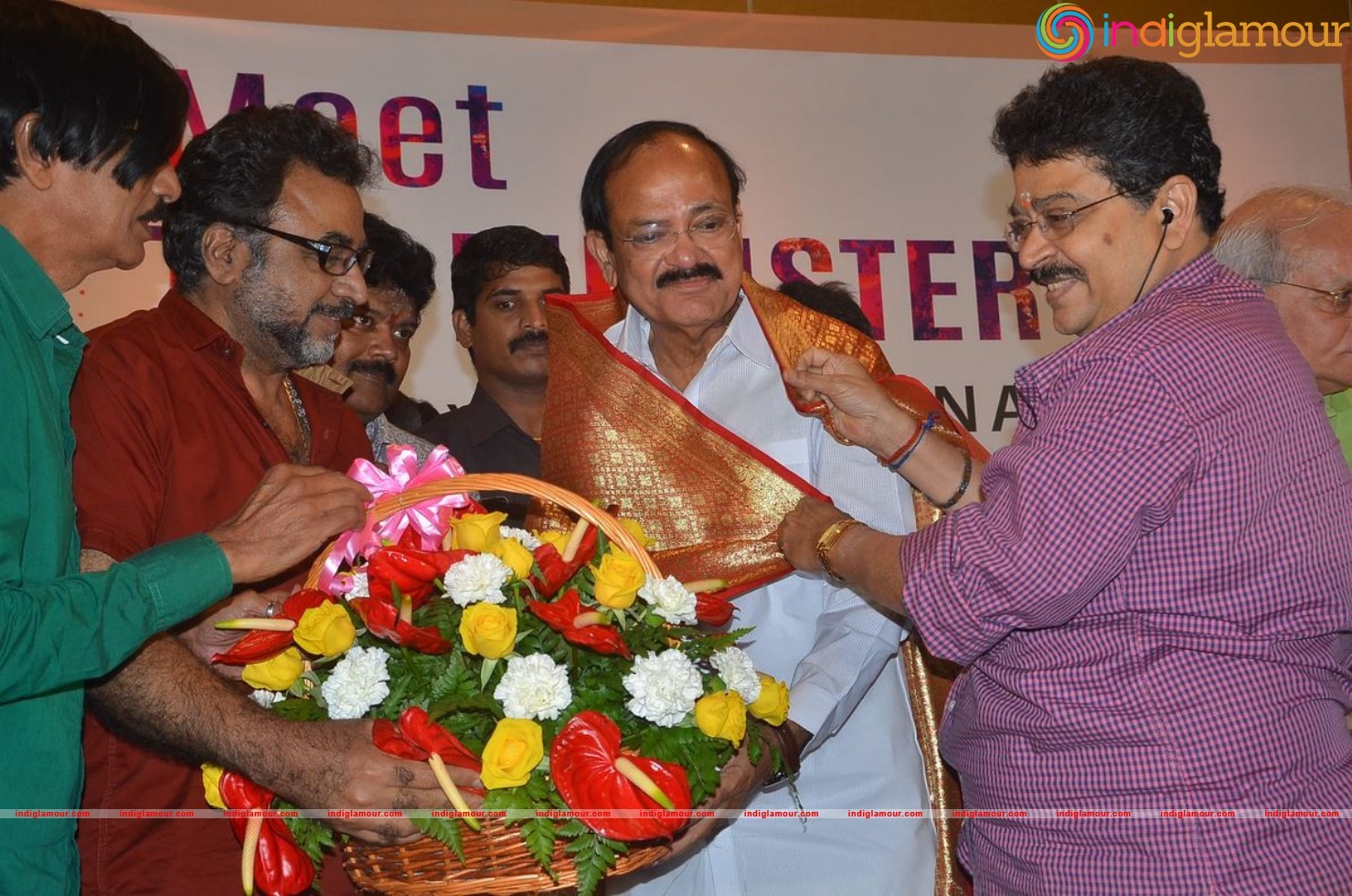 South Indian Film Chamber Union Felicitating Minister Event hd photo