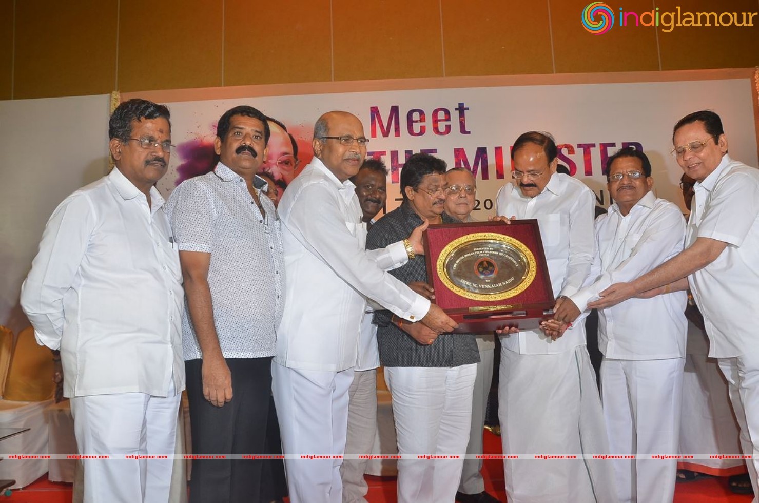 South Indian Film Chamber Union Felicitating Minister Event hd photo
