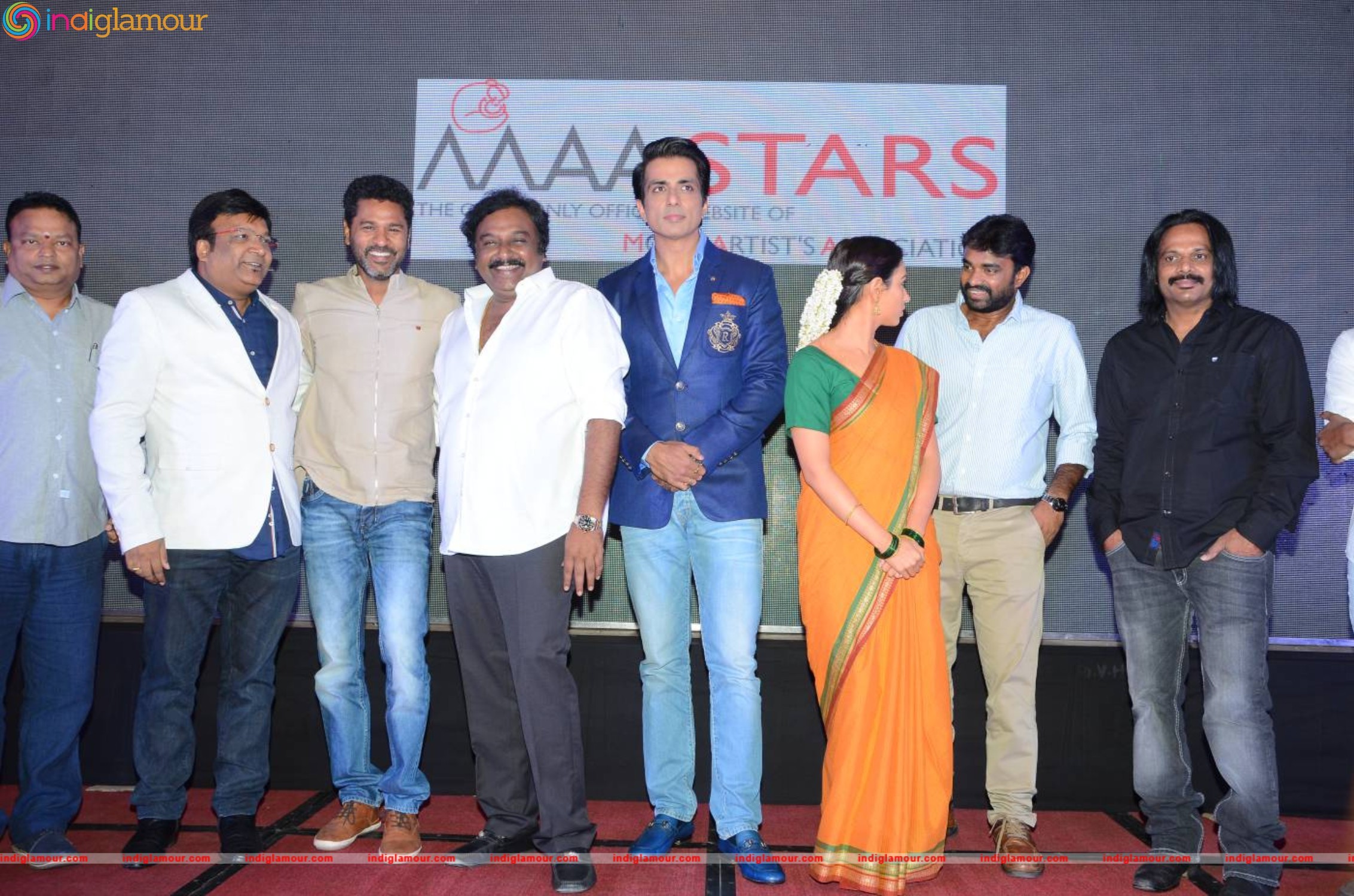 Abhinetri First Look Launch Event hd photo