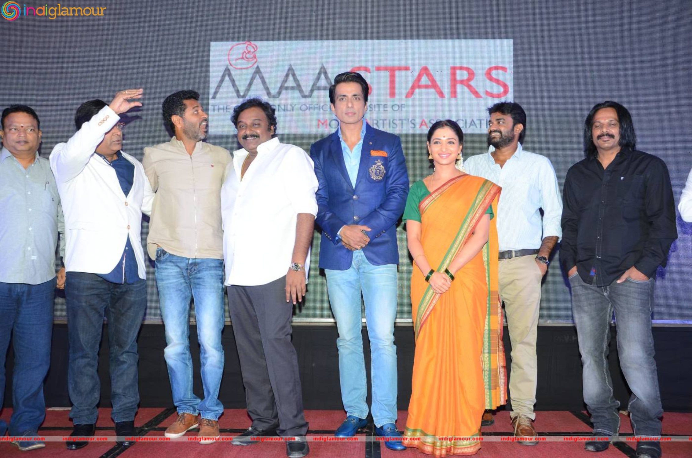 Abhinetri First Look Launch Event hd photo