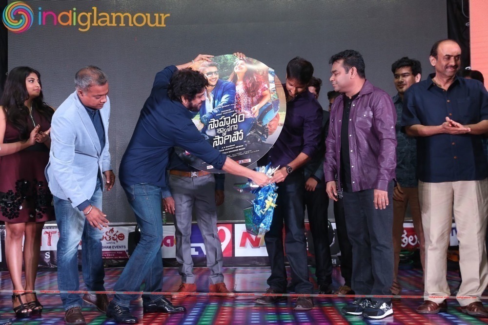 Sahasam Swasaga Sagipo Audio Launch Event hd photo